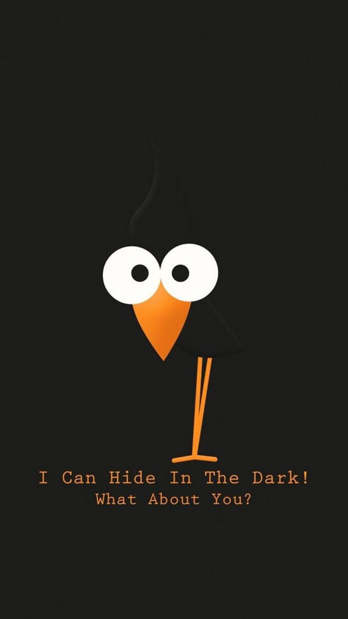 Cute Black Bird Funny Phone — 700x1244 wallpaper