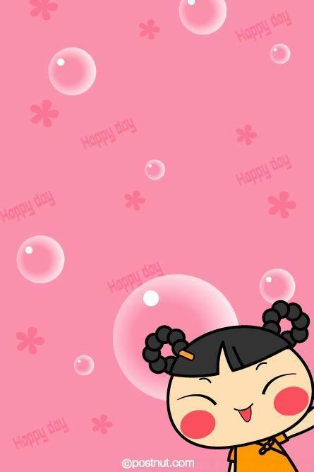 Cute Cartoon For Girl Phone Display — 445x668 wallpaper
