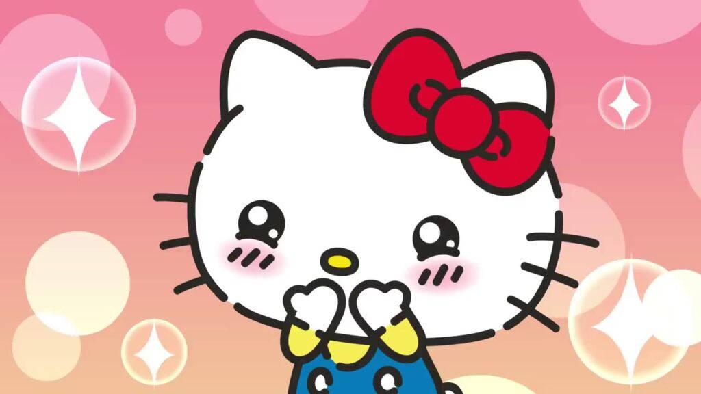 Cute Cartoon Hello Kitty PFP — 1024x576 wallpaper