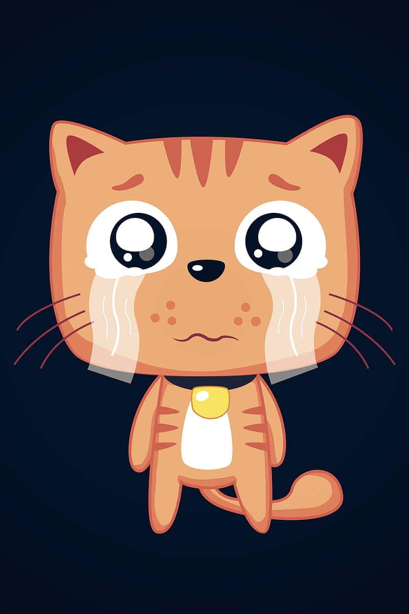 Cute Cat PFP Crying — 800x1200 wallpaper