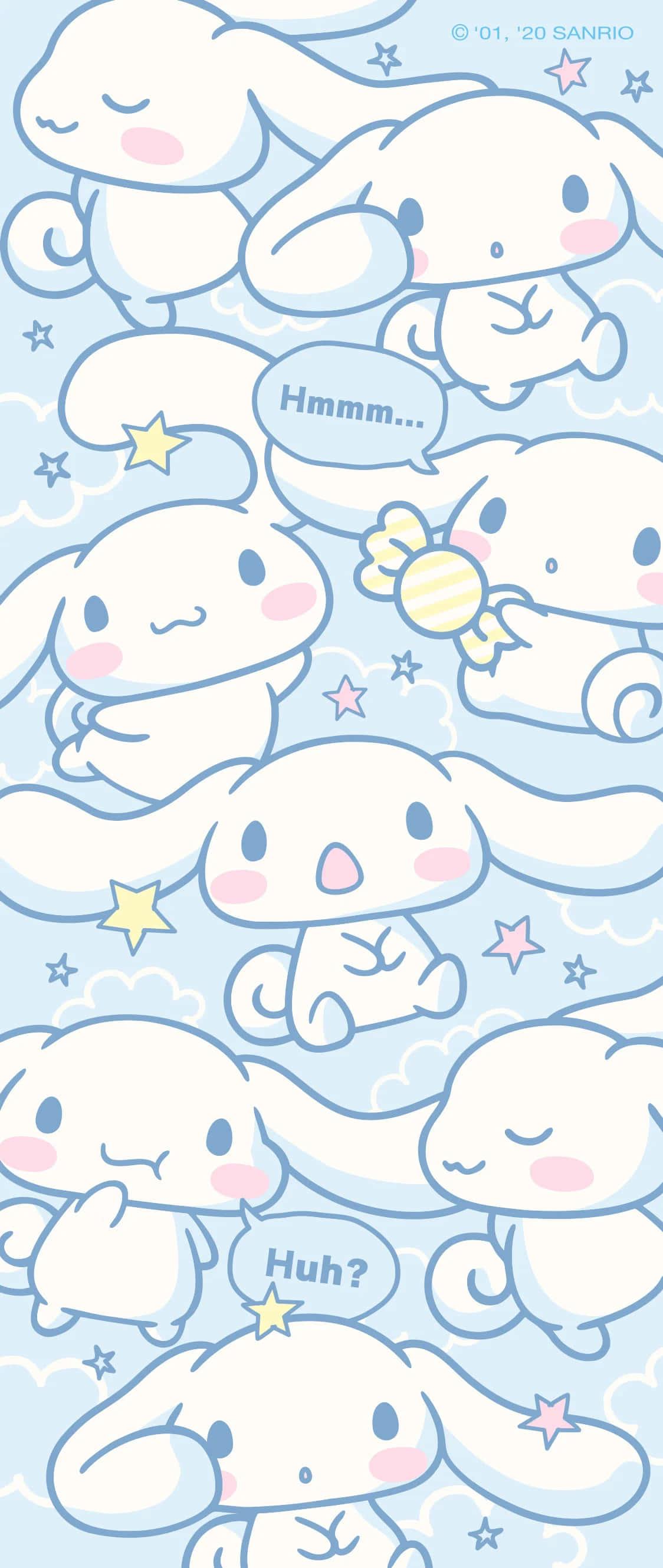 Cute Cinnamoroll Cartoon Wallpaper
