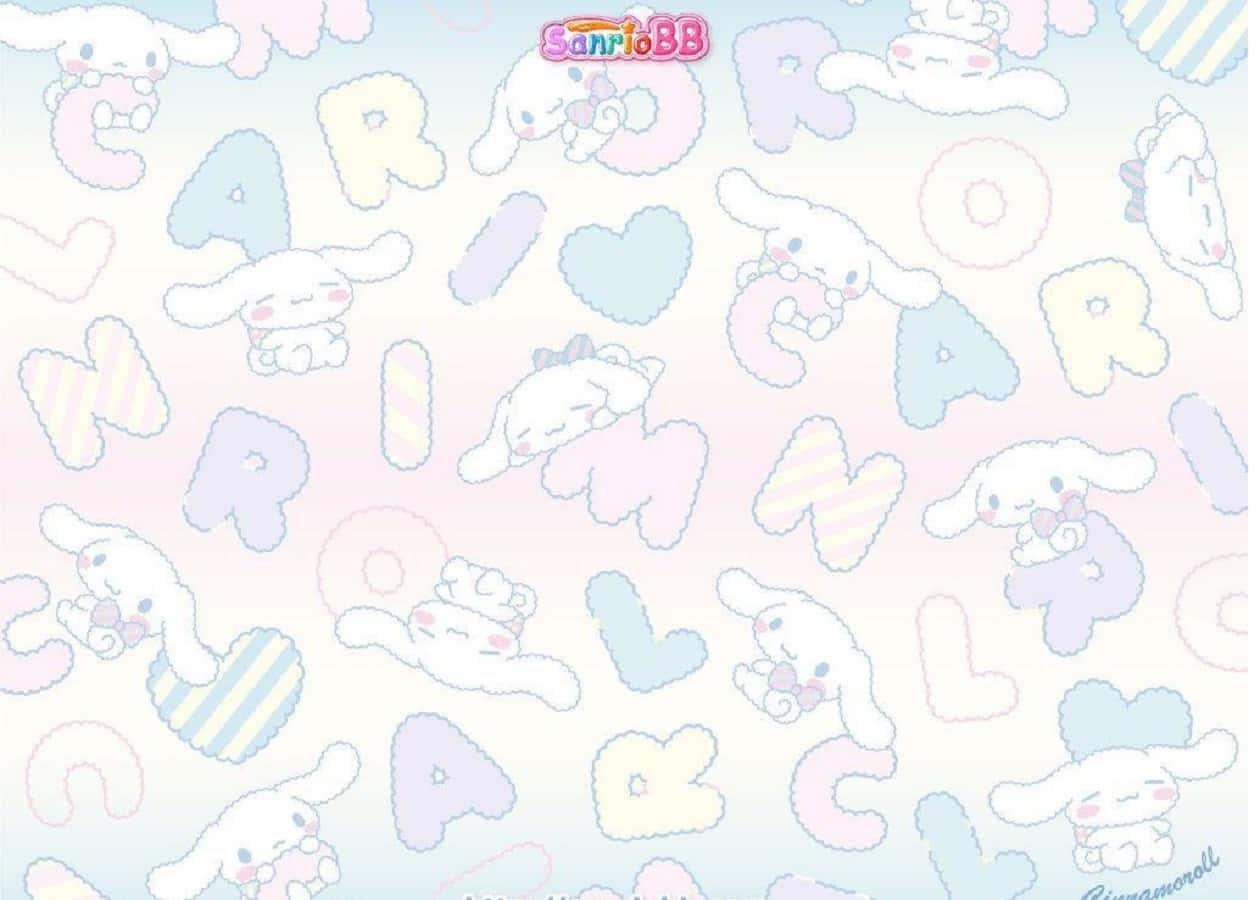 Cute Cinnamoroll in the Sky