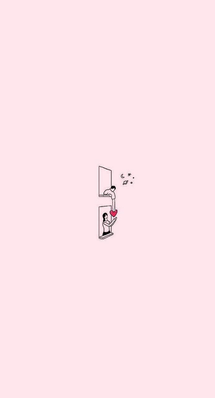 Cute Couple Aesthetic Phone — 693x1280 wallpaper