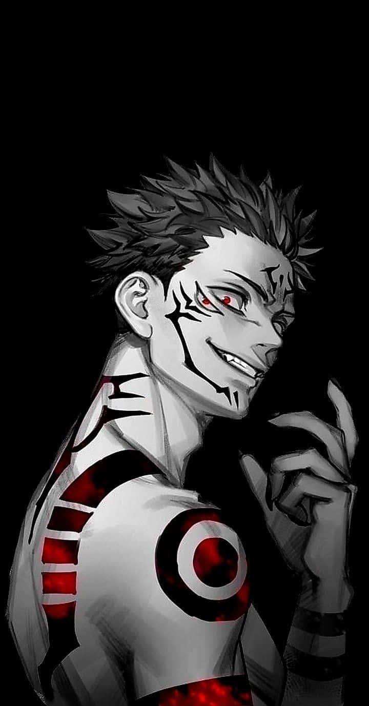 Cute Dark Anime Jujutsu Kaisen Sukuna — 720x1377 wallpaper