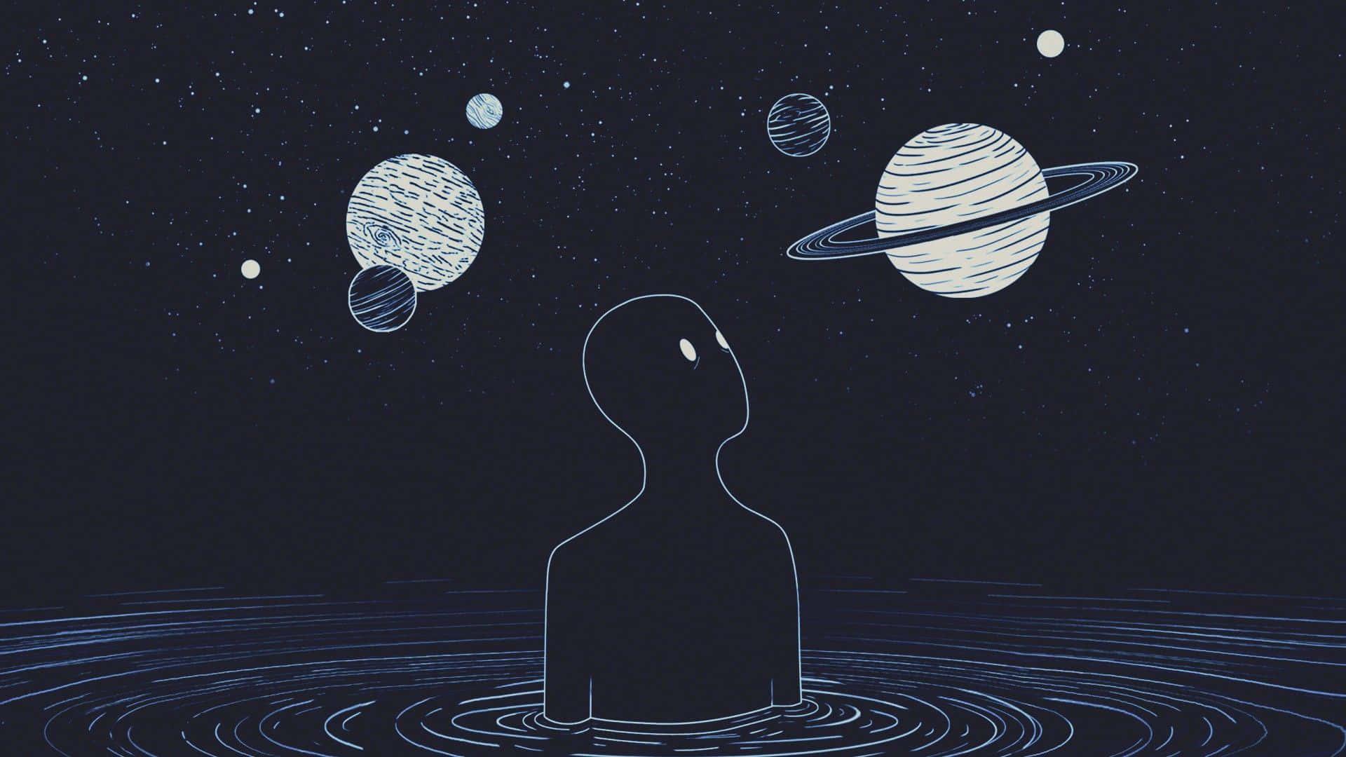 Cute Dark Fantasy Universe — 1920x1080 wallpaper
