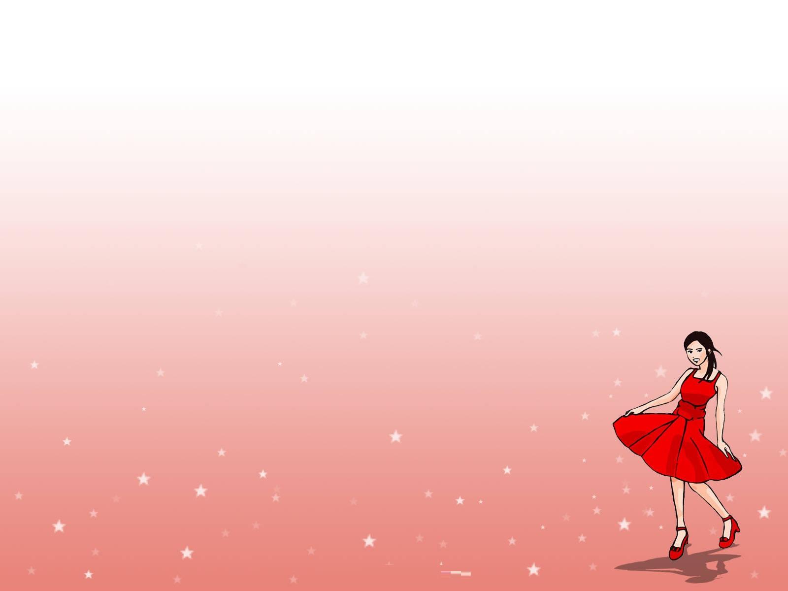 Cute Digital Illustration For Girl Phone — 1600x1200 wallpaper