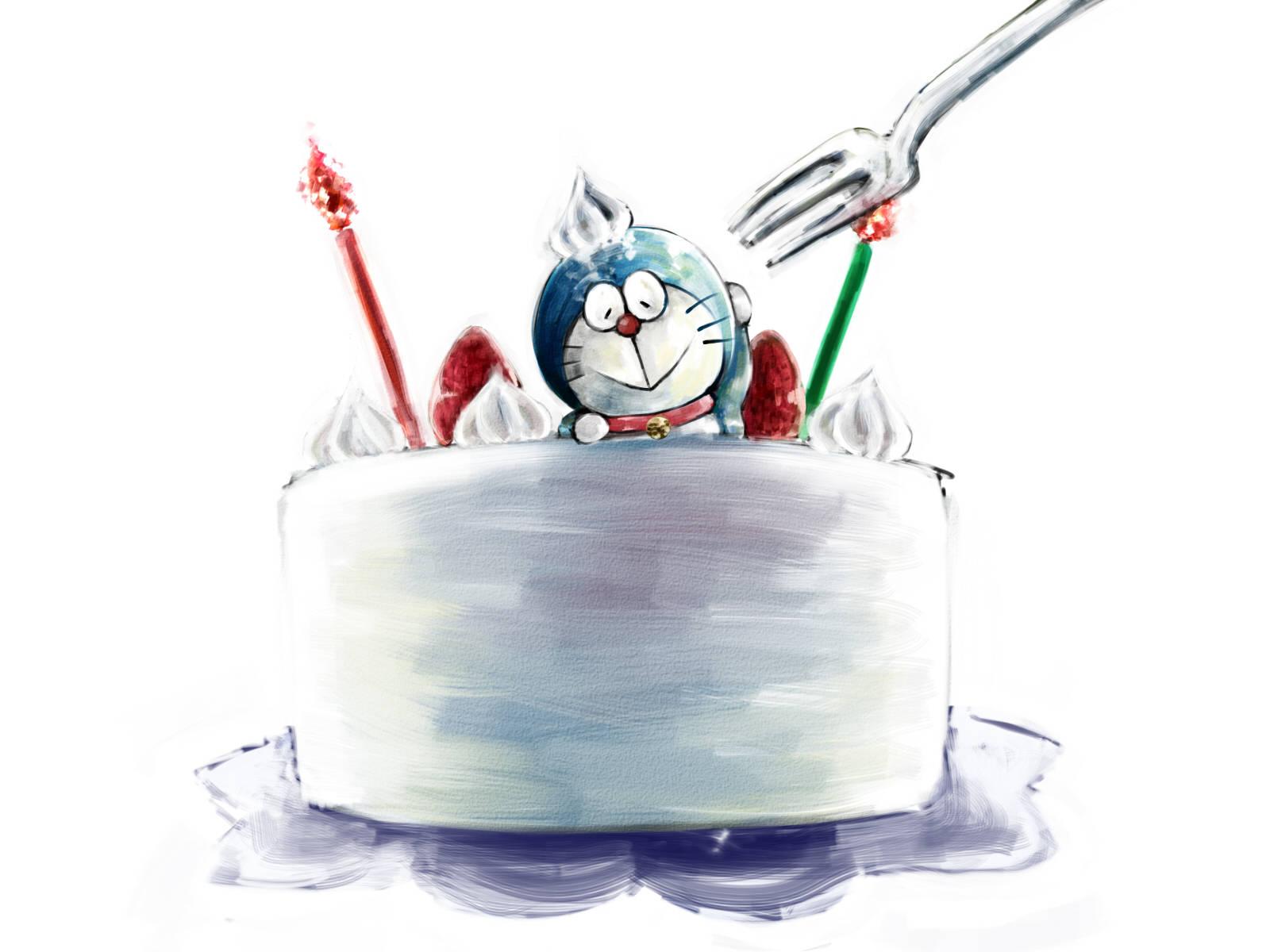 Cute Doraemon Toppers For Cake — 1600x1200 wallpaper