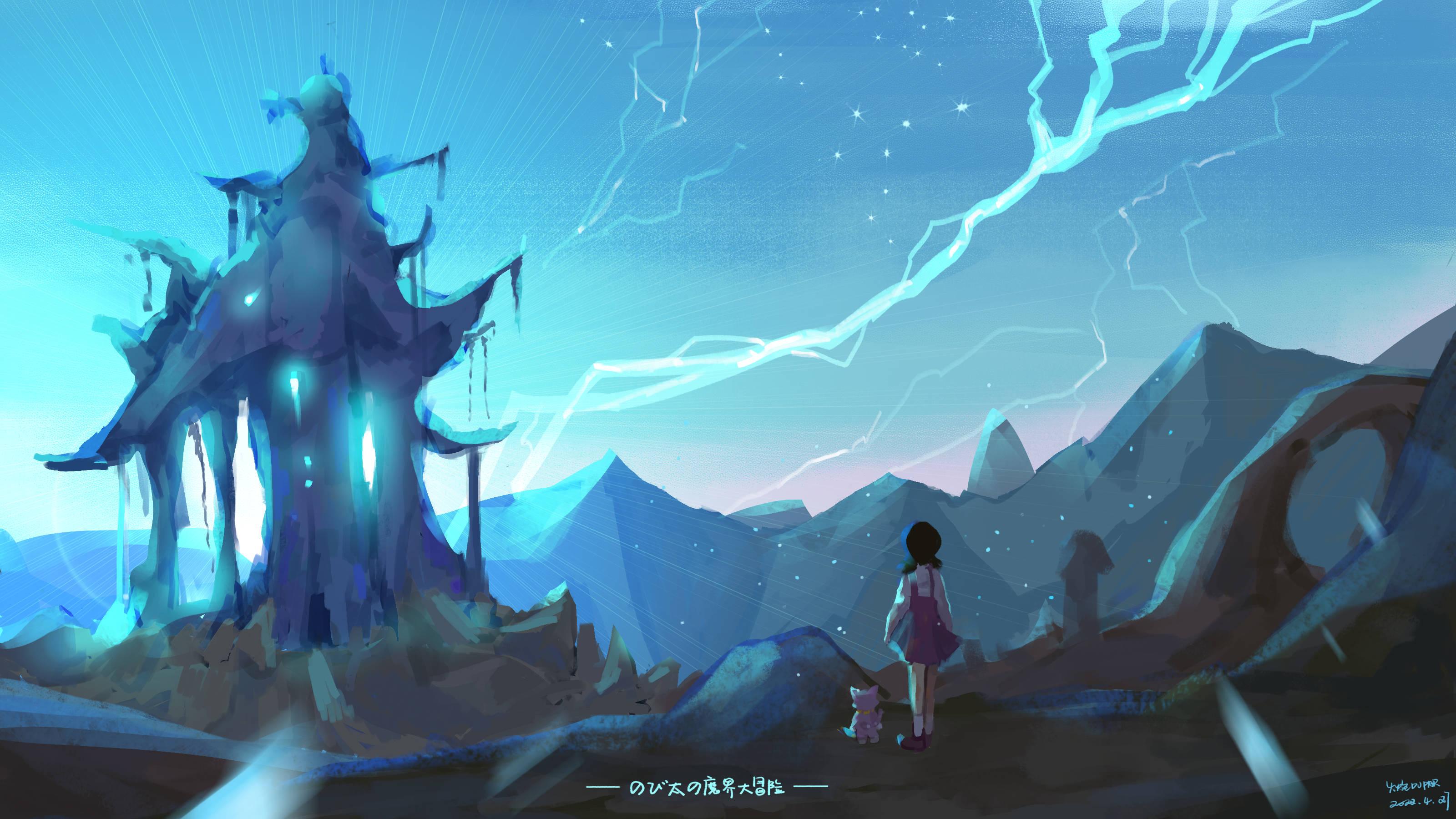 Cute Doraemon Underworld Adventure — 3200x1800 wallpaper