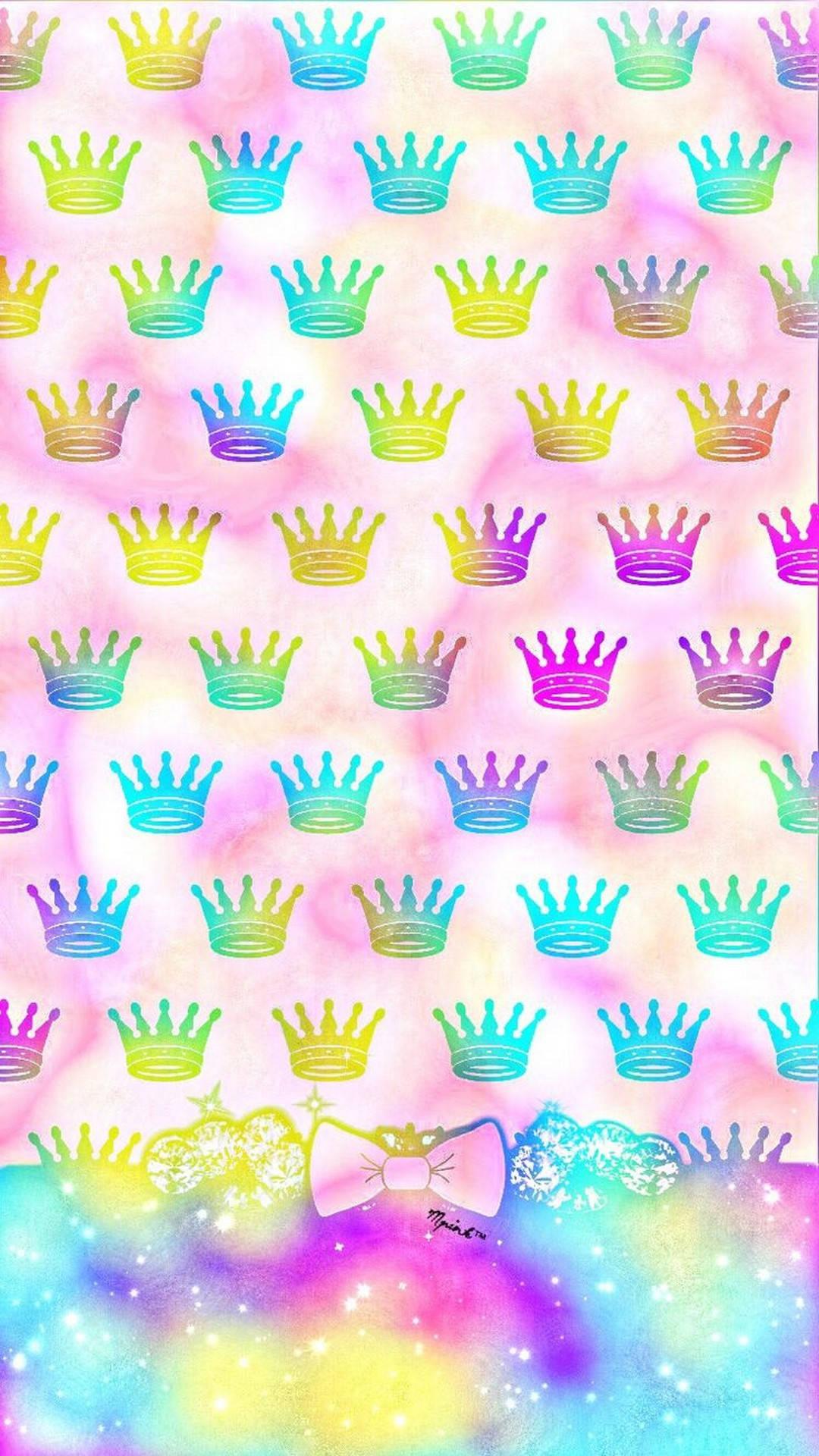 Cute Girly Ccrowns — 1080x1920 wallpaper