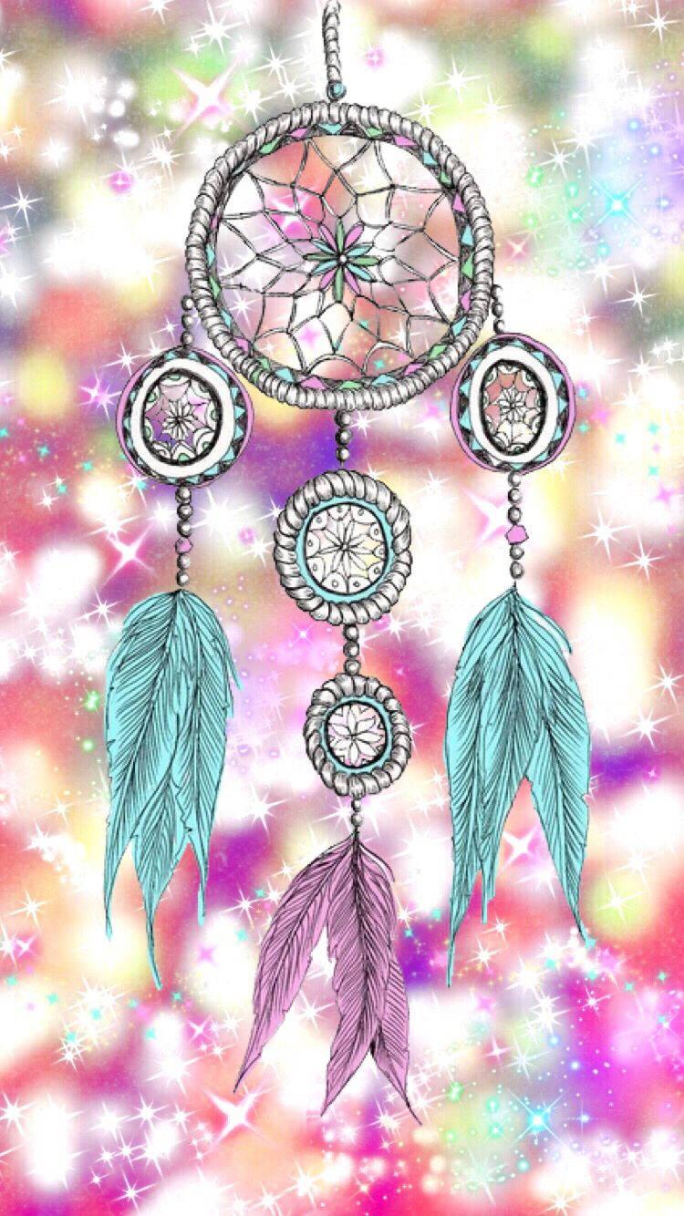 Cute Girly Dreamcatcher — 750x1334 wallpaper