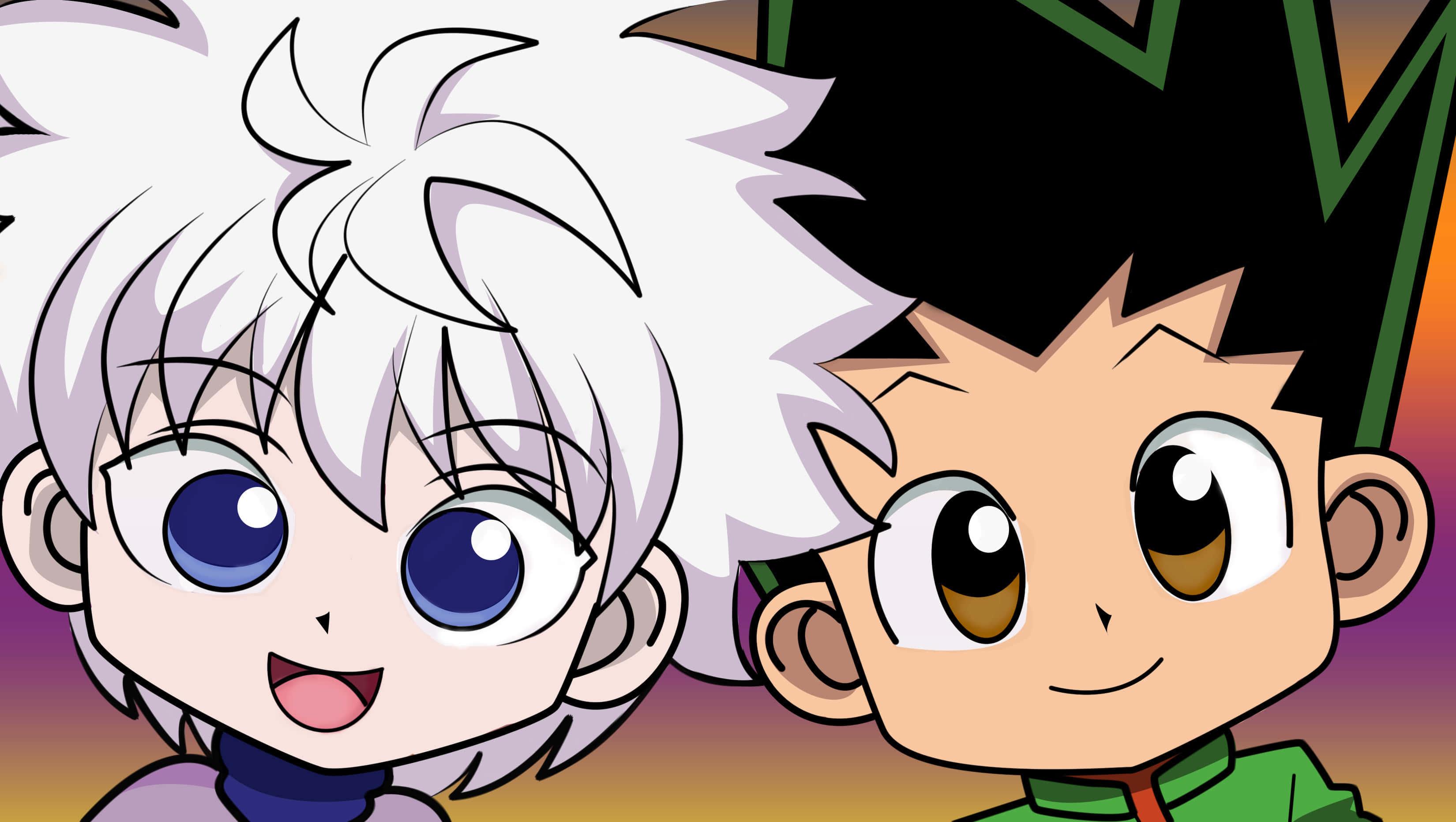 Cute Gon And Killua Hunter X Hunter Picture — 3300x1862 wallpaper