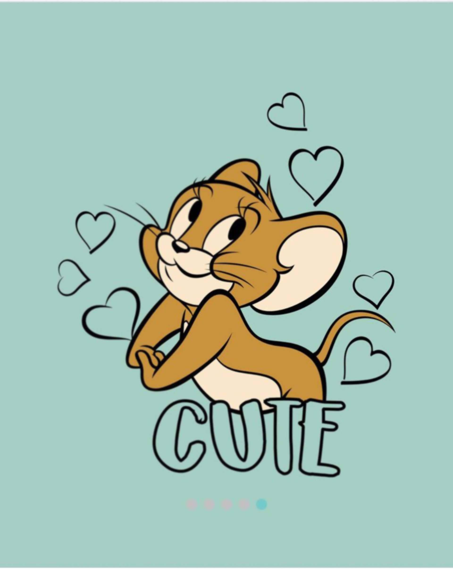 Cute Jerry Mouse Art — 1920x2423 wallpaper