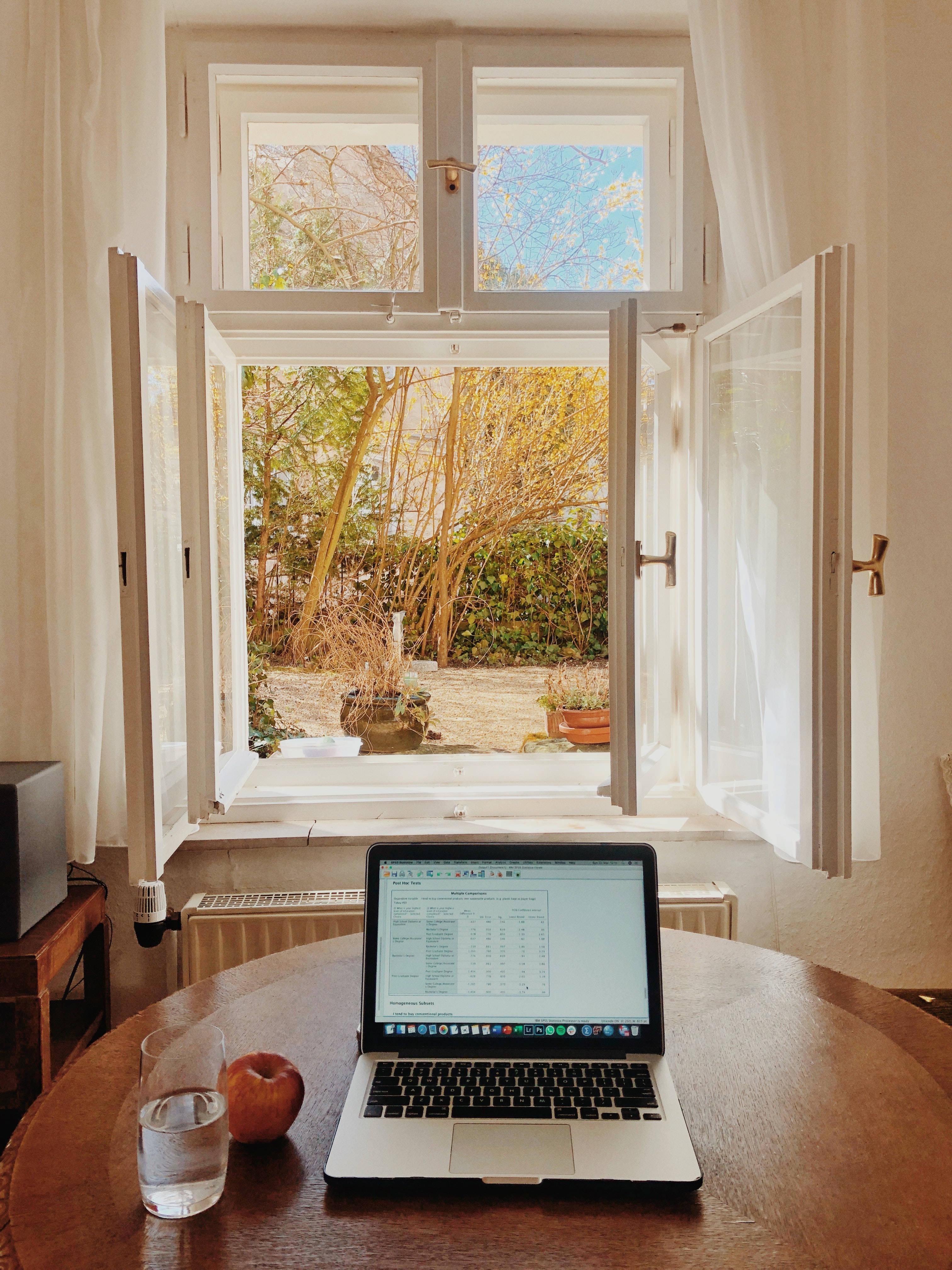 Cute laptop in a cozy environment — 3024x4032 wallpaper