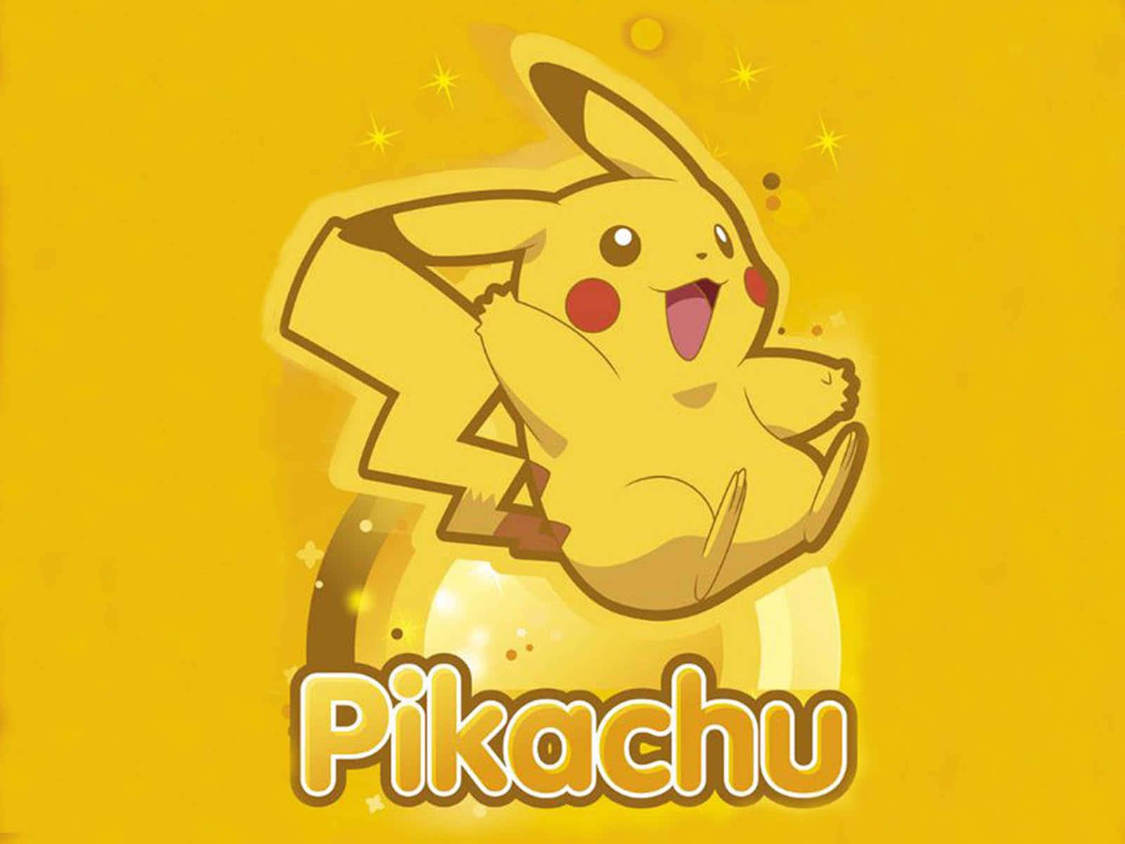 Cute Pikachu Sticker Picture — 1600x1200 wallpaper