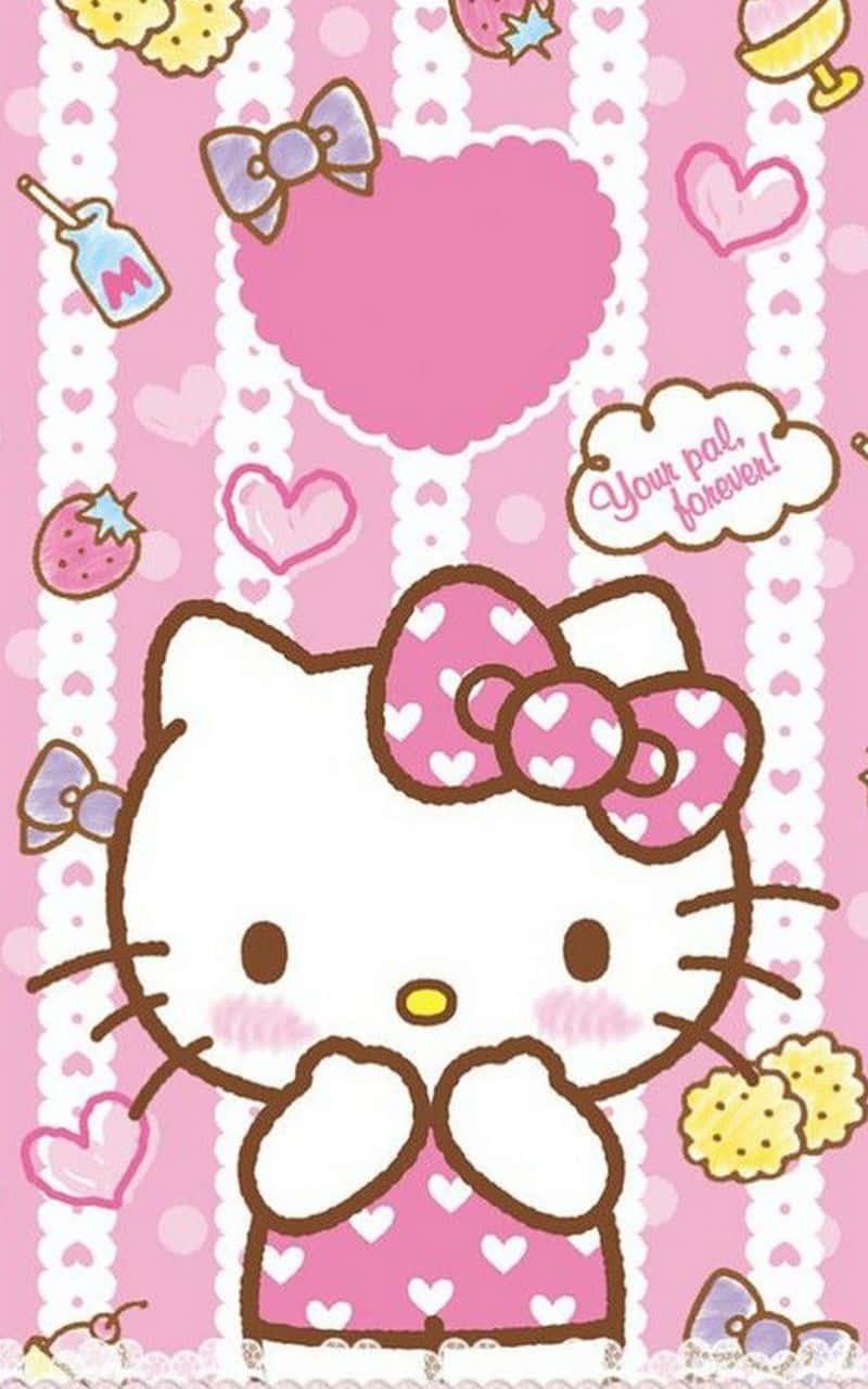 Cute Pink Hello Kitty Your Pal Forever — 800x1280 wallpaper
