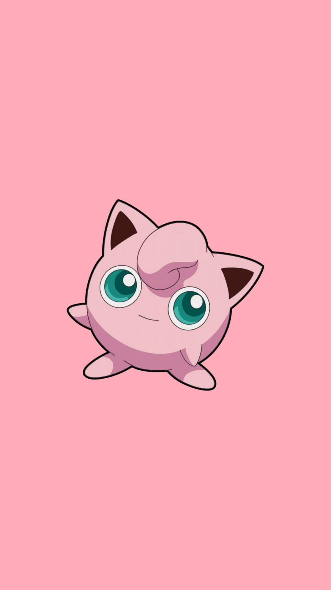 Cute Pink Jigglypuff Cool Pokemon — 1080x1920 wallpaper