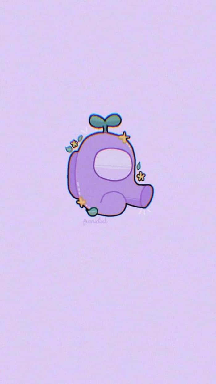 Cute Purple Among Us Picture — 700x1244 wallpaper