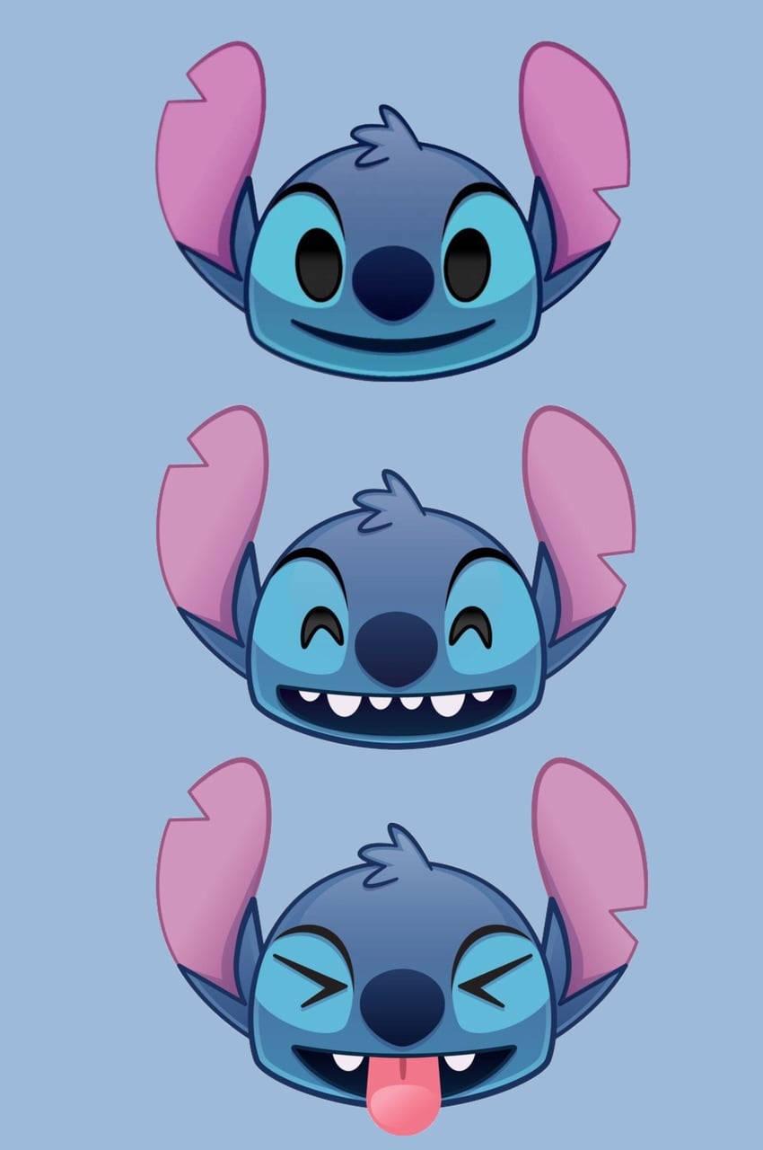 Cute Stitch Faces — 850x1280 wallpaper