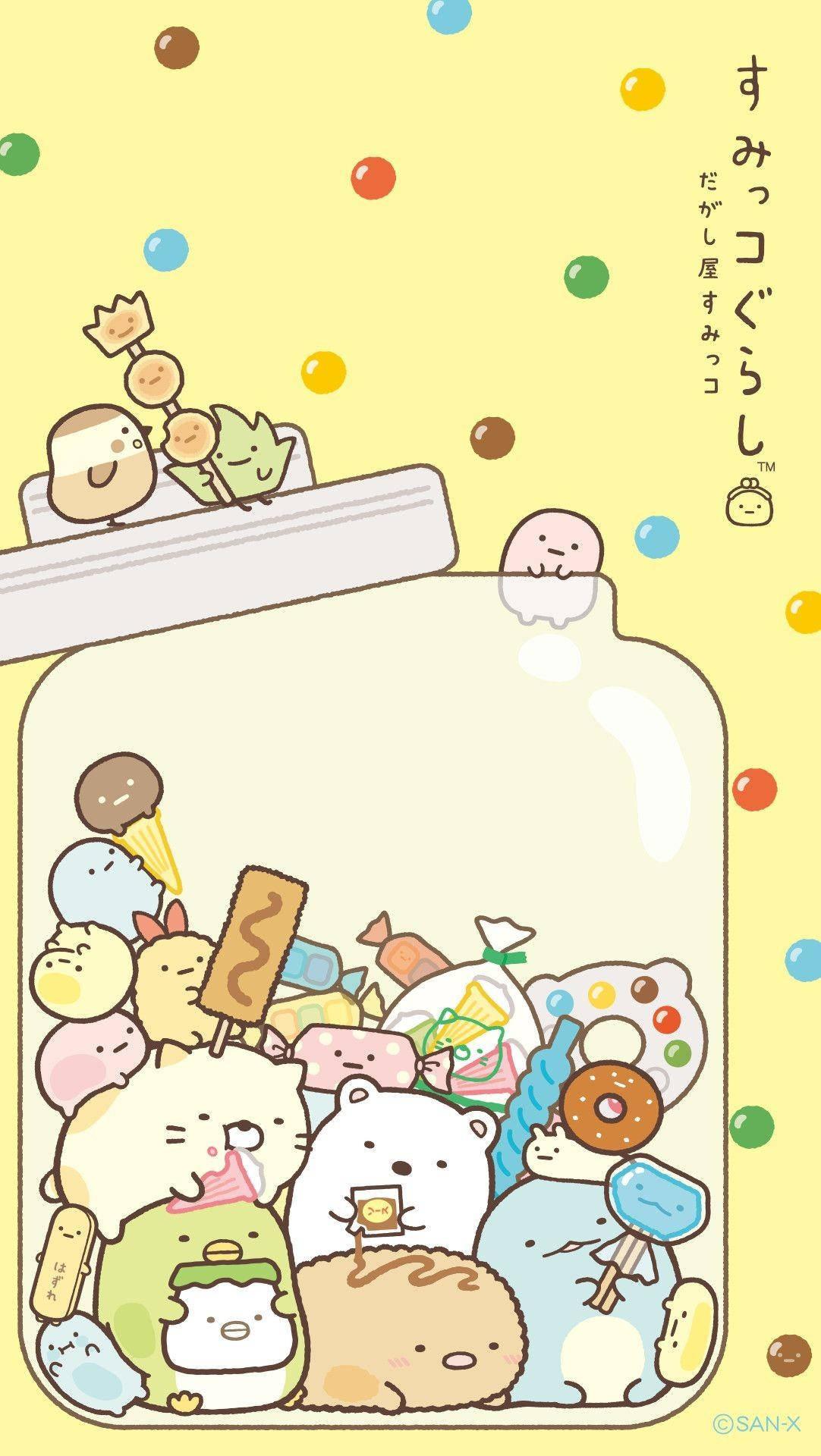 Cute Sumikko Gurashi Aesthetic Phone — 1082x1920 wallpaper