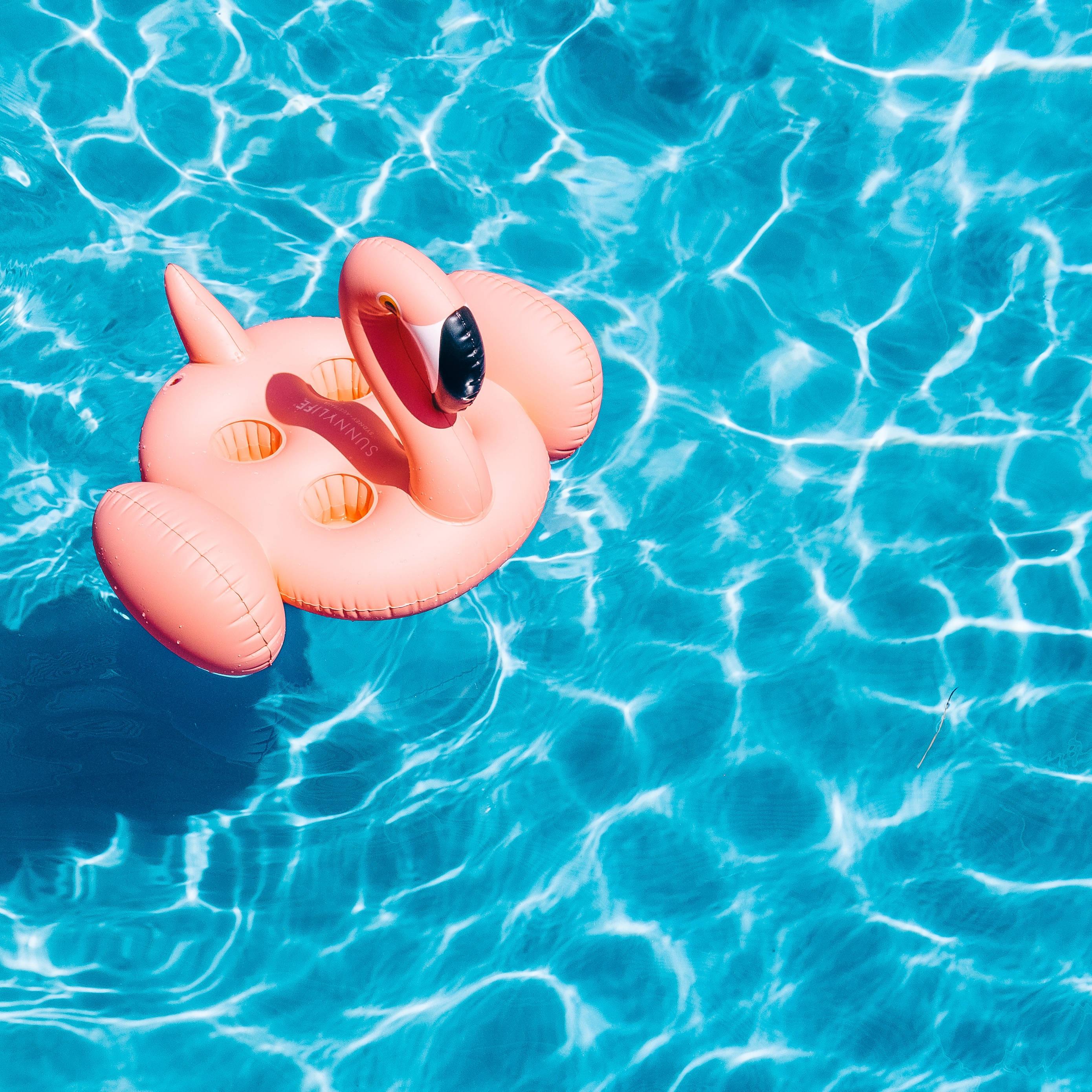 Cute Summer Flamingo Floater — 2780x2780 wallpaper