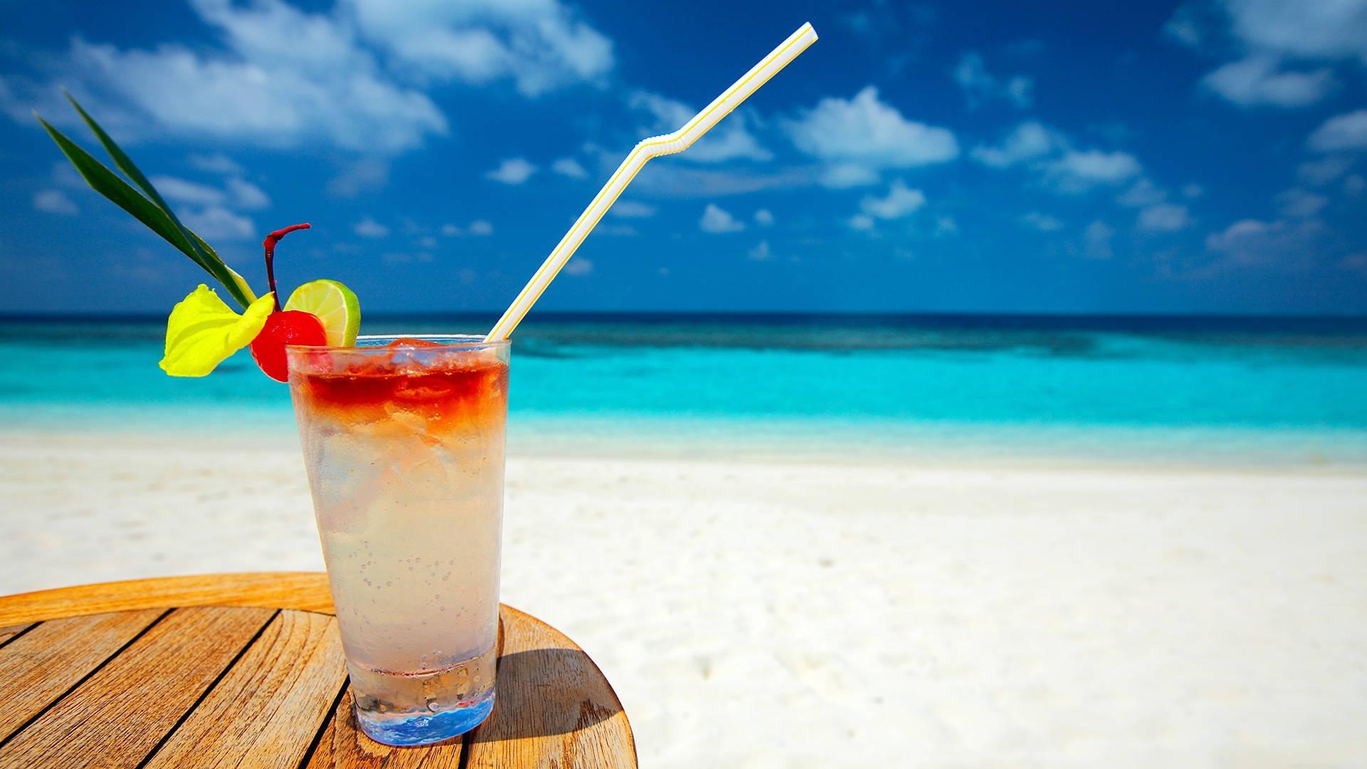 Cute Summer Ice Cold Beverage — 1920x1080 wallpaper