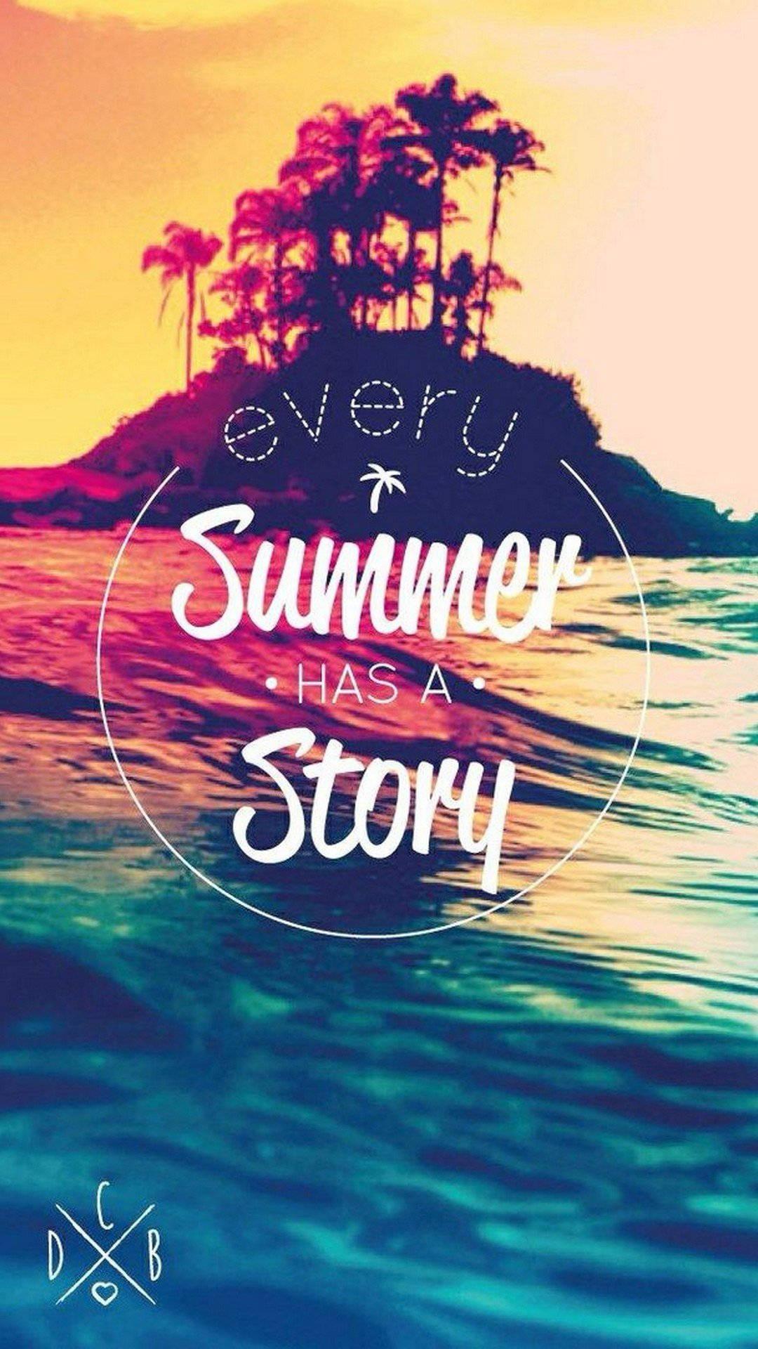 Cute Summer Quote — 1080x1920 wallpaper