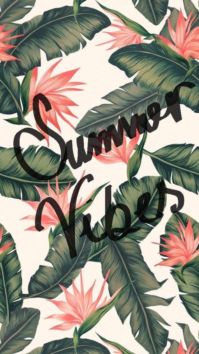 Cute Summer Vibes — 640x1136 wallpaper