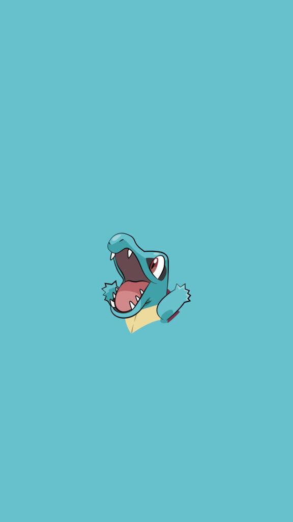 Cute Totodile Pokemon Iphone — 576x1024 wallpaper