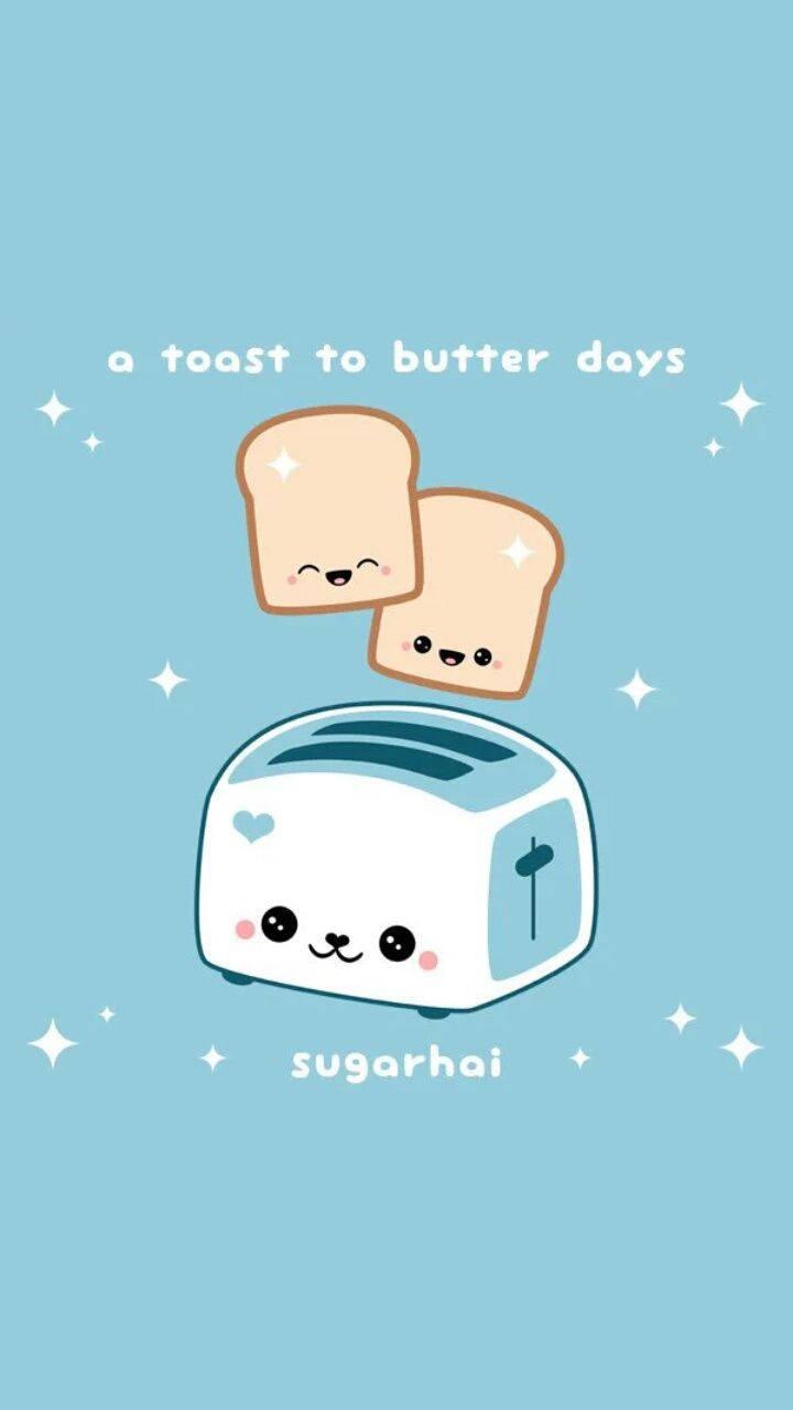 Cute Transparent Kawaii Toaster Aesthetic Phone — 720x1280 wallpaper