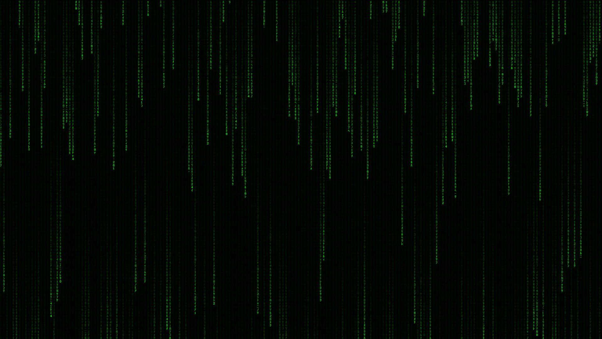 Cyberpunk Landscape of the Matrix — 1920x1080 wallpaper