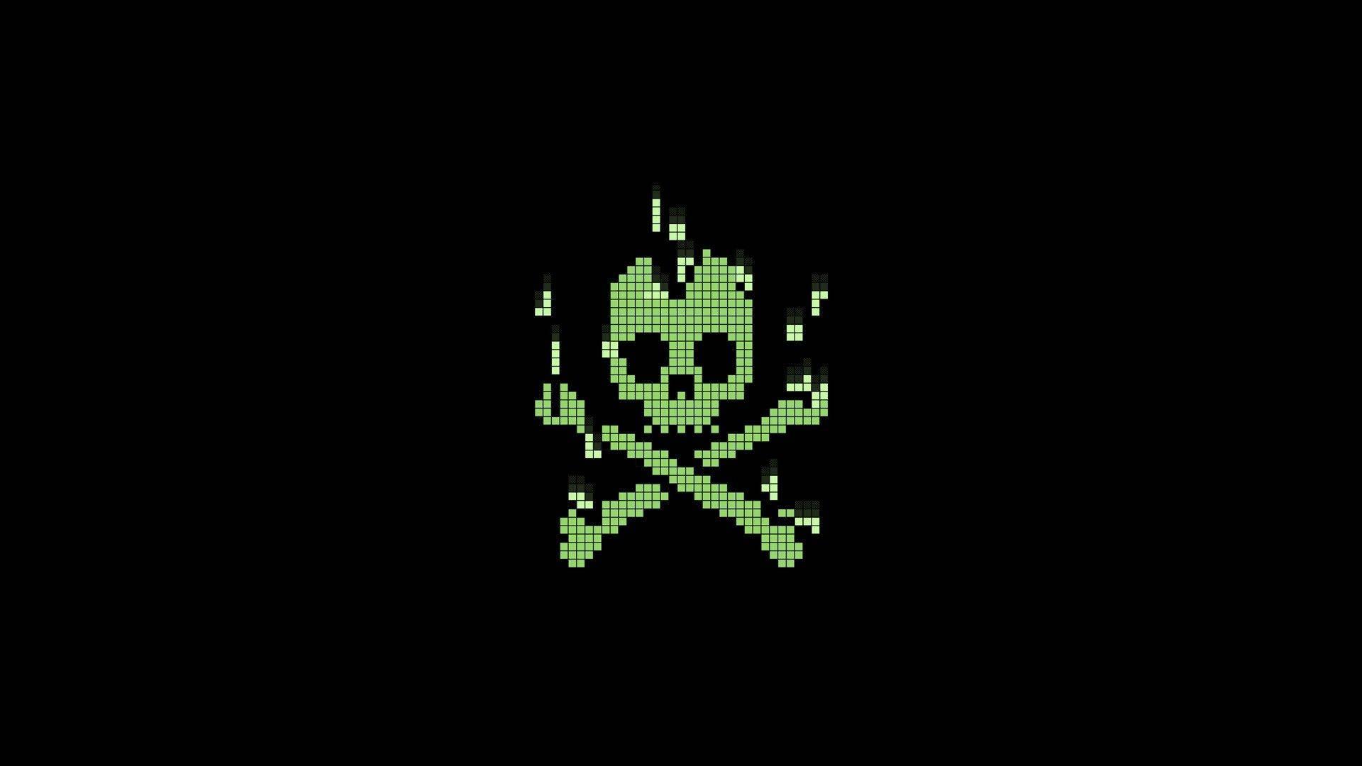 Danger Ahead: Beware of the Hazardous Skull — 1920x1080 wallpaper