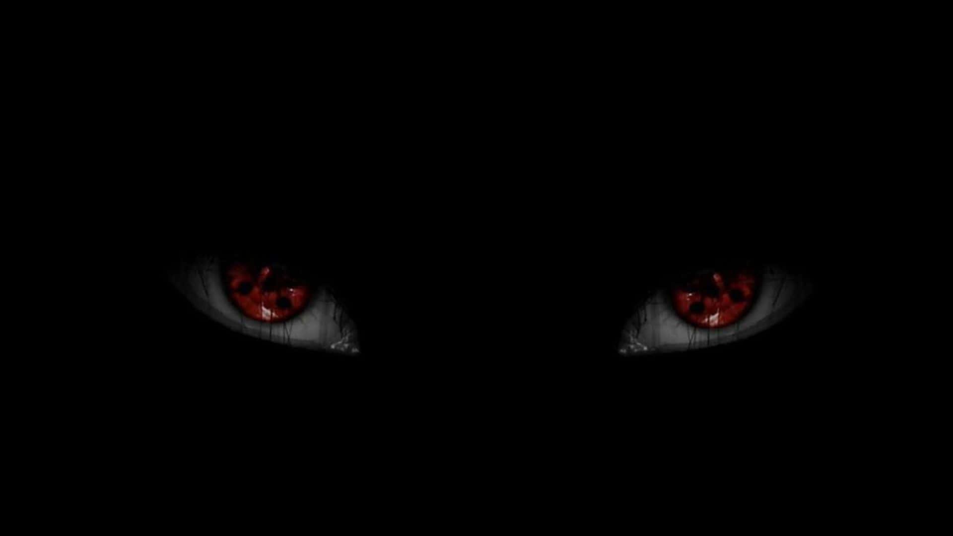 Dark Aesthetic Anime Pfp Sharingan Eyes — 1920x1080 wallpaper