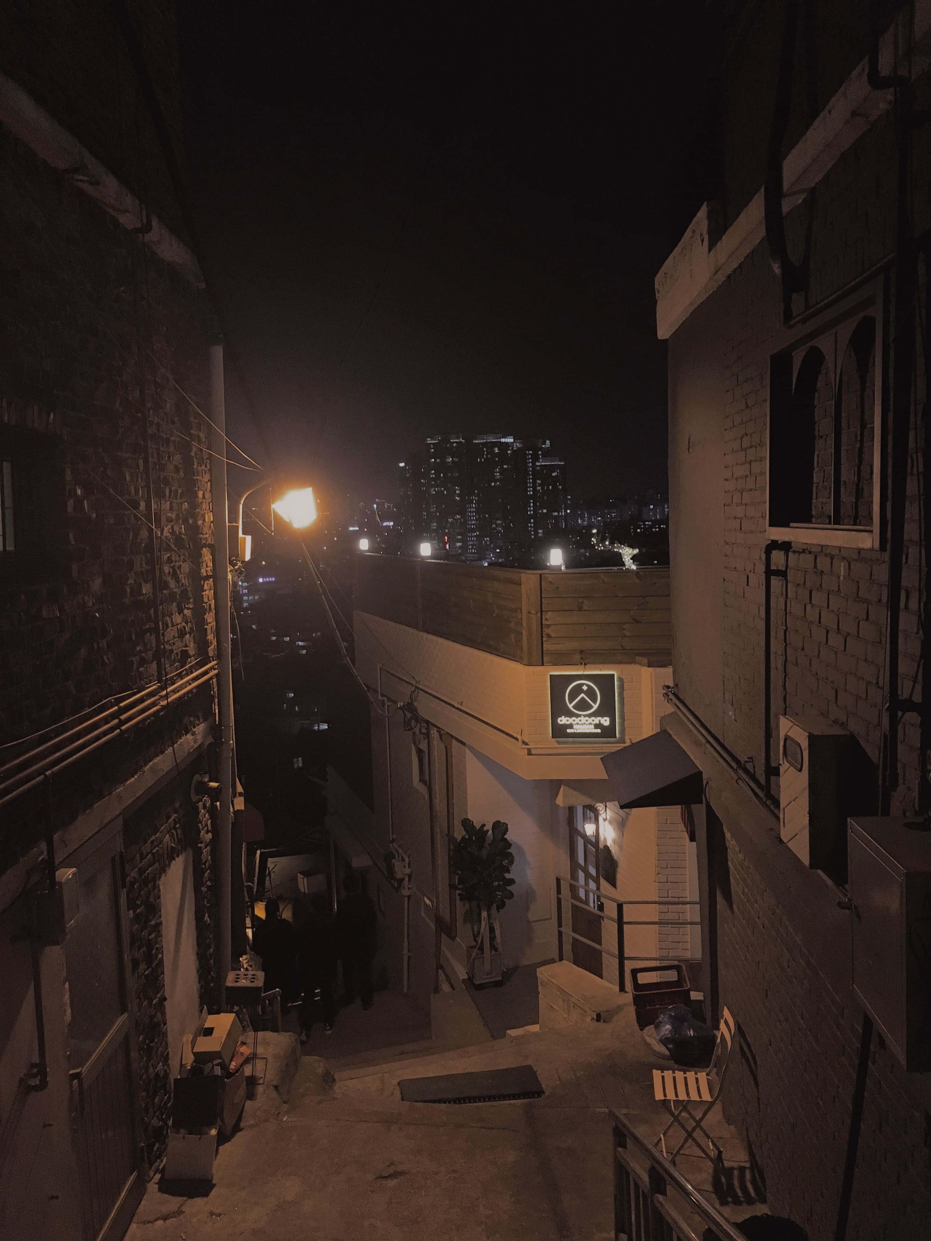 Dark Aesthetic Downhill Street Picture — 3024x4032 wallpaper