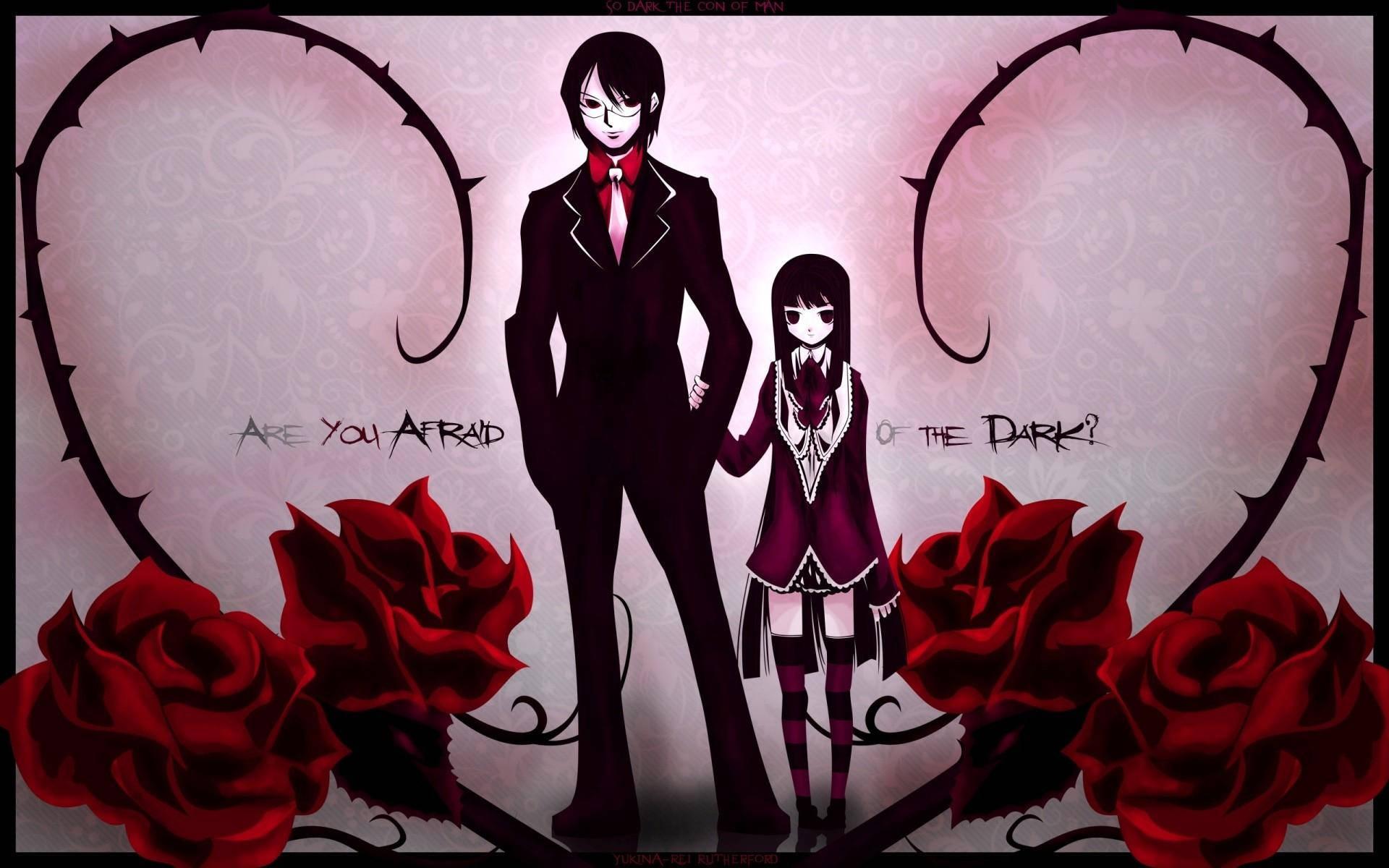 Dark Anime Afraid Of The Dark — 1920x1200 wallpaper