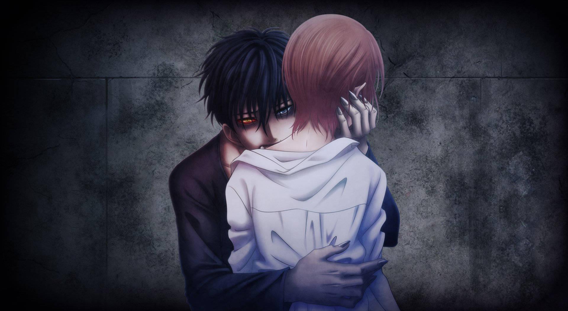 Dark Anime Anzai And Taira — 1920x1053 wallpaper