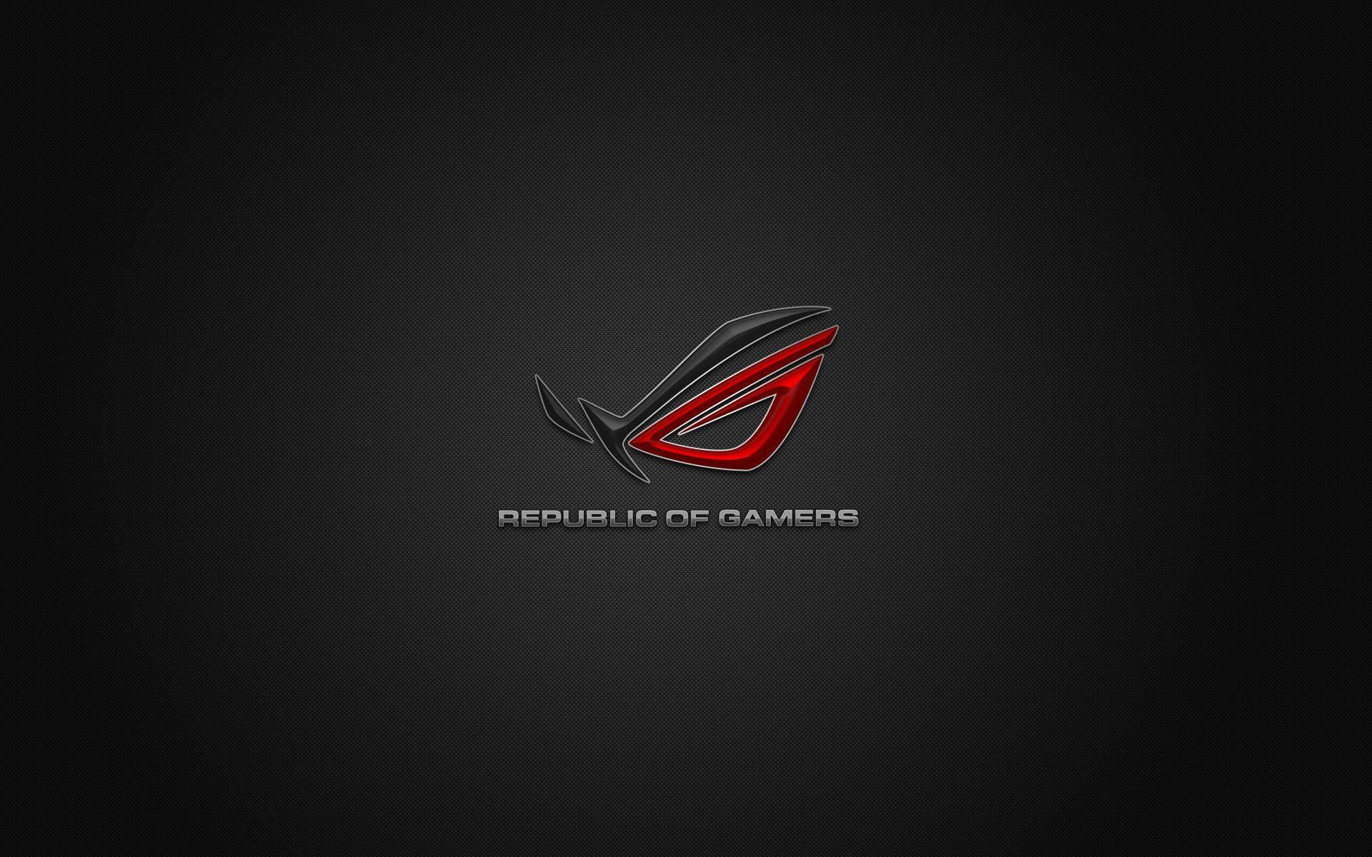 Dark Asus ROG Symbol — 1920x1200 wallpaper