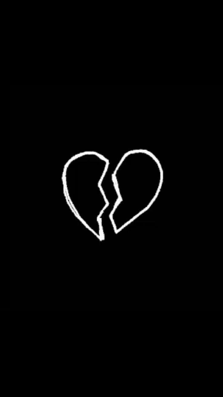 Dark Broken Heart Wallpaper — 736x1308 wallpaper