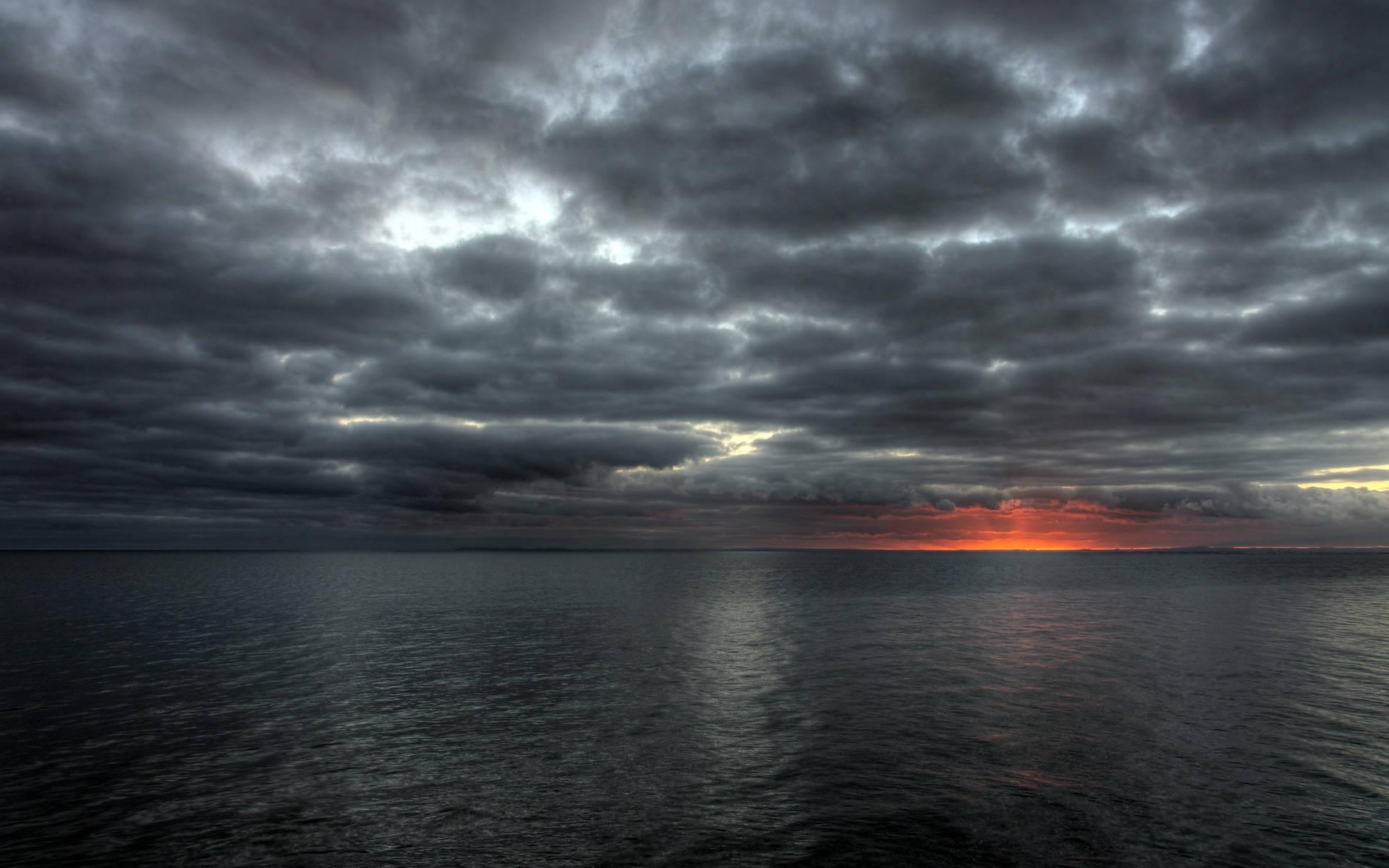 Dark Dust Cloudy Sky — 1920x1200 wallpaper