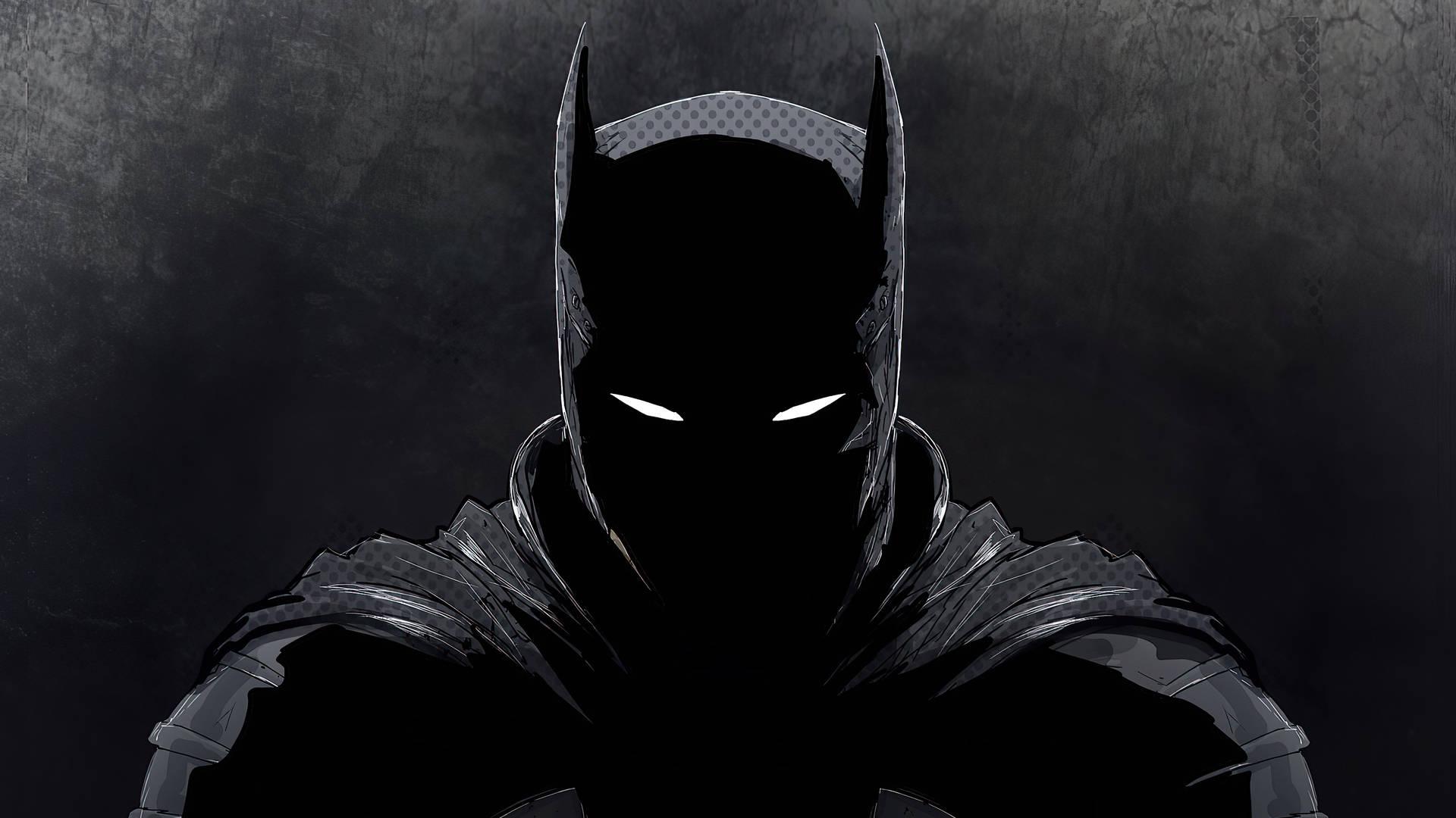 Dark Laptop Black Batman Drawing — 1920x1080 wallpaper