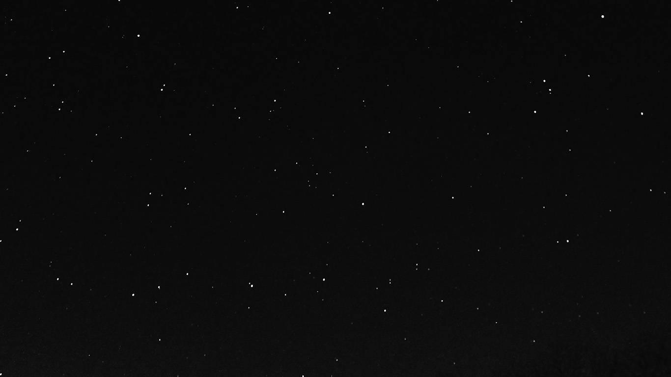 Dark Laptop Starry Night — 1366x768 wallpaper