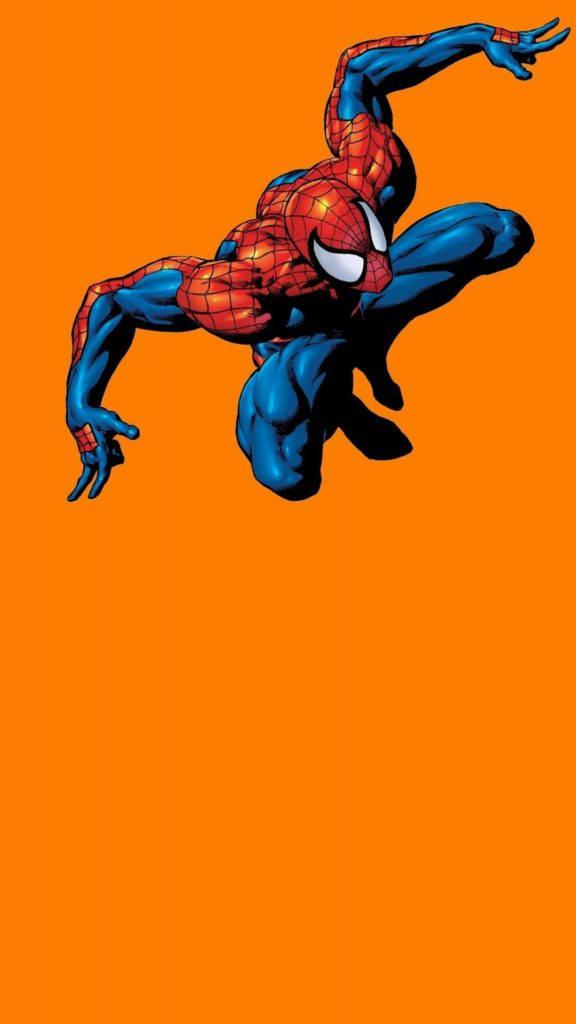 Dark Orange Spider Man Iphone — 576x1024 wallpaper