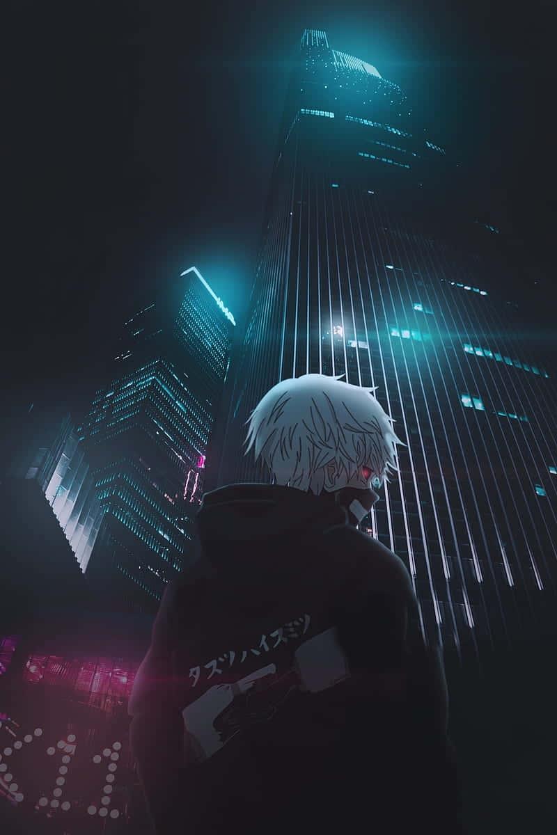 Dark times await in Tokyo Ghoul — 800x1200 wallpaper