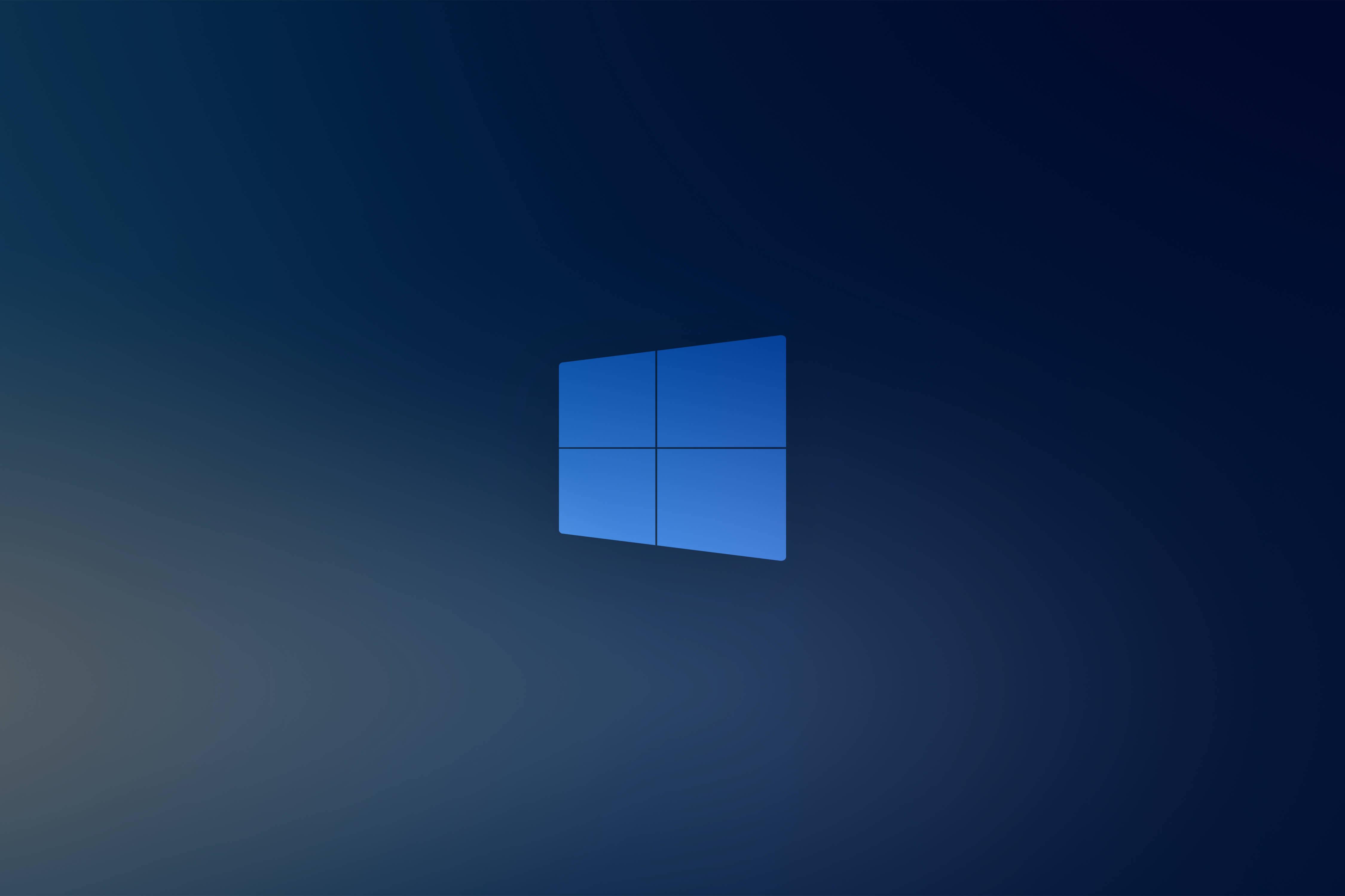 Dark Windows 10 HD — 4500x3000 wallpaper