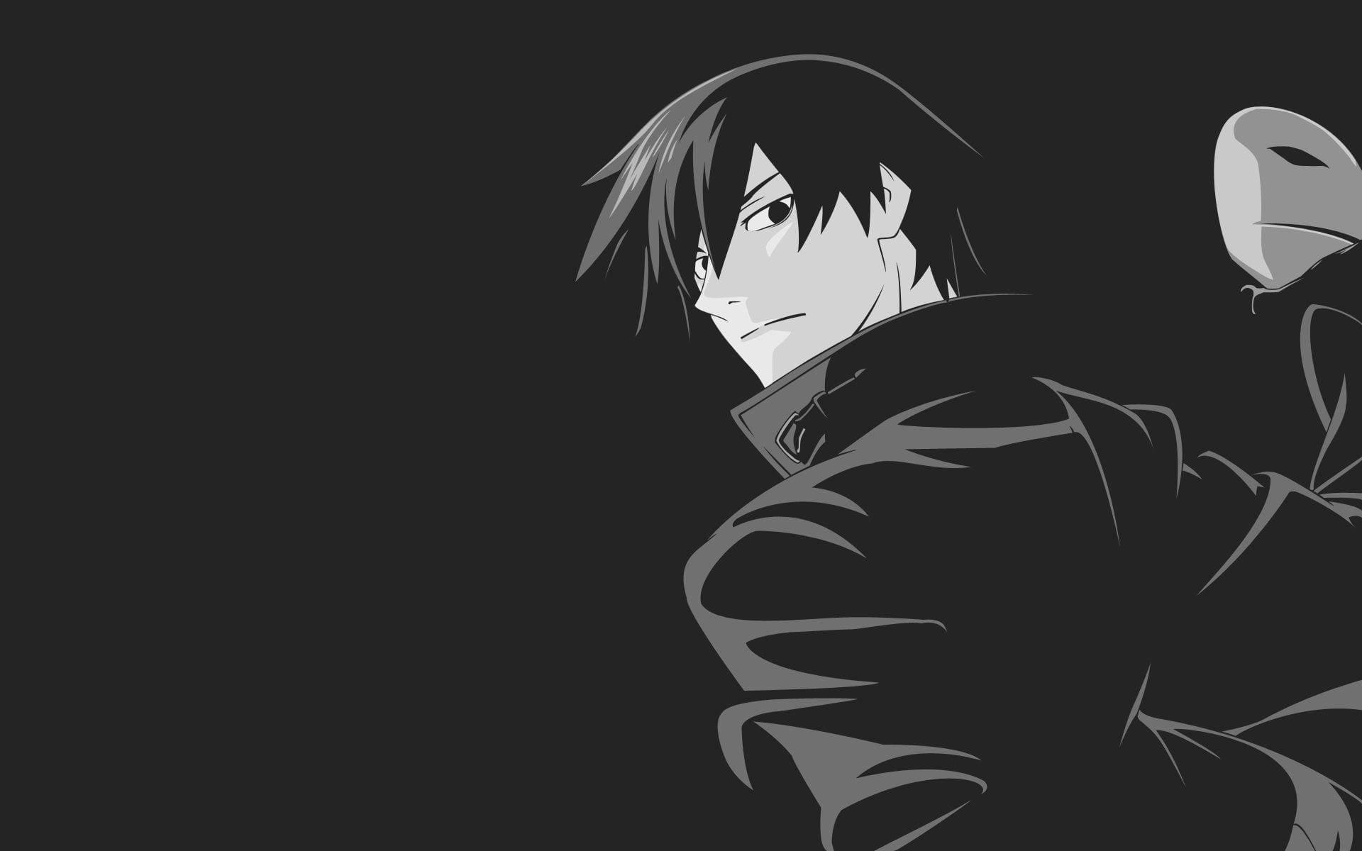Darker Than Black Hei Black And White PFP — 1920x1200 wallpaper