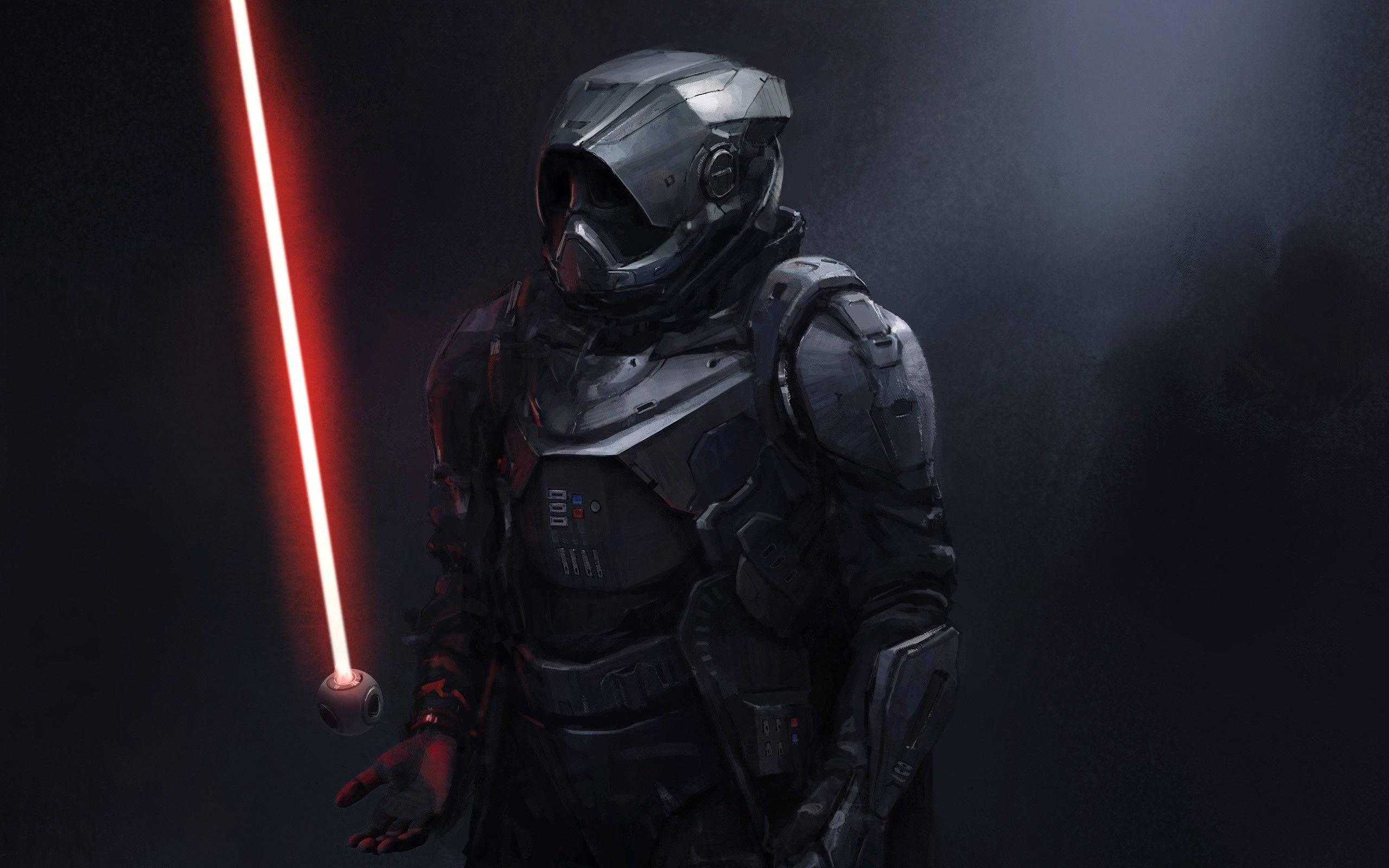 Darth Vader in his Mecha Suit — 2560x1600 wallpaper