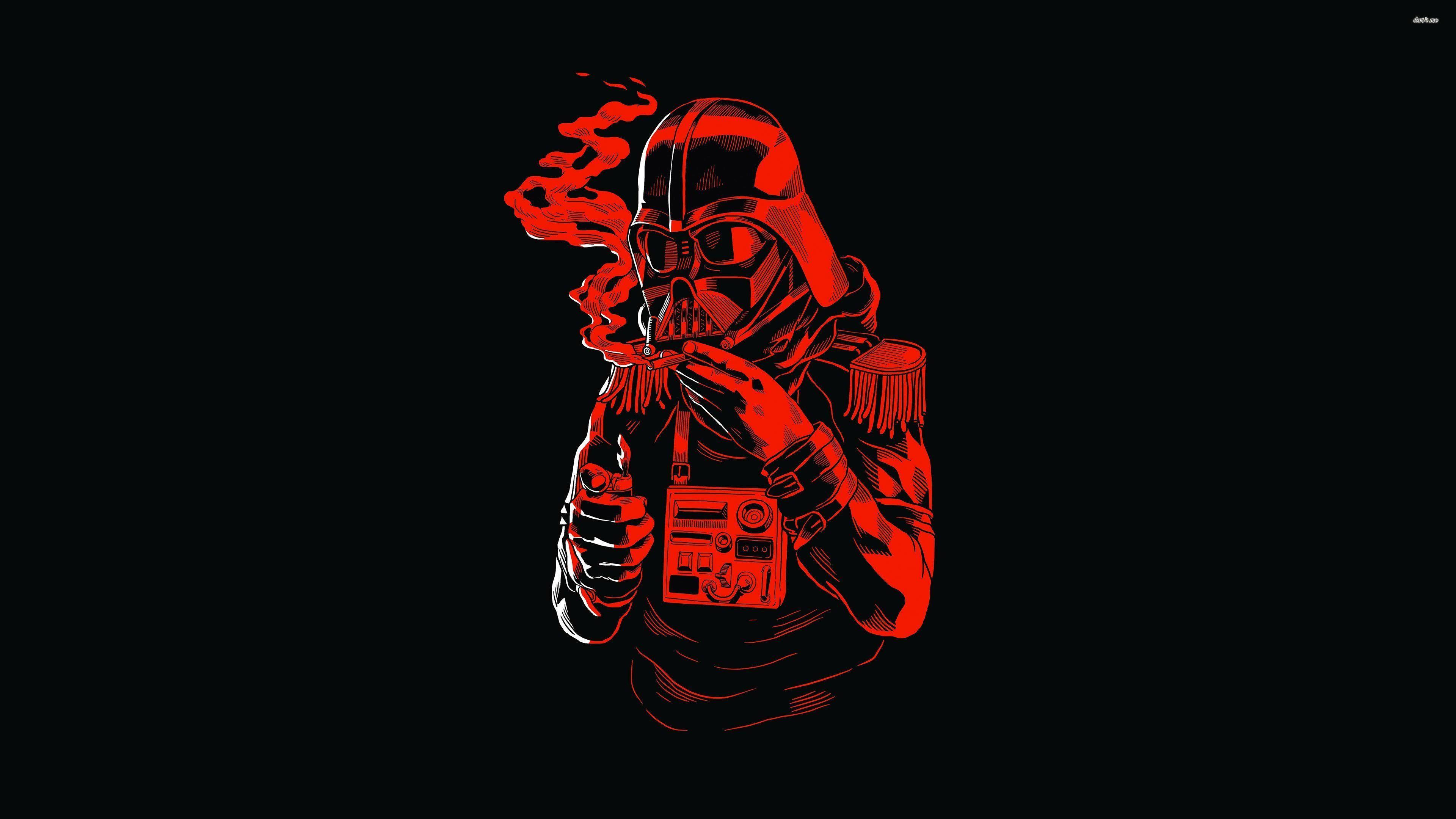 Darth Vader in the Midst of Evil — 3840x2160 wallpaper