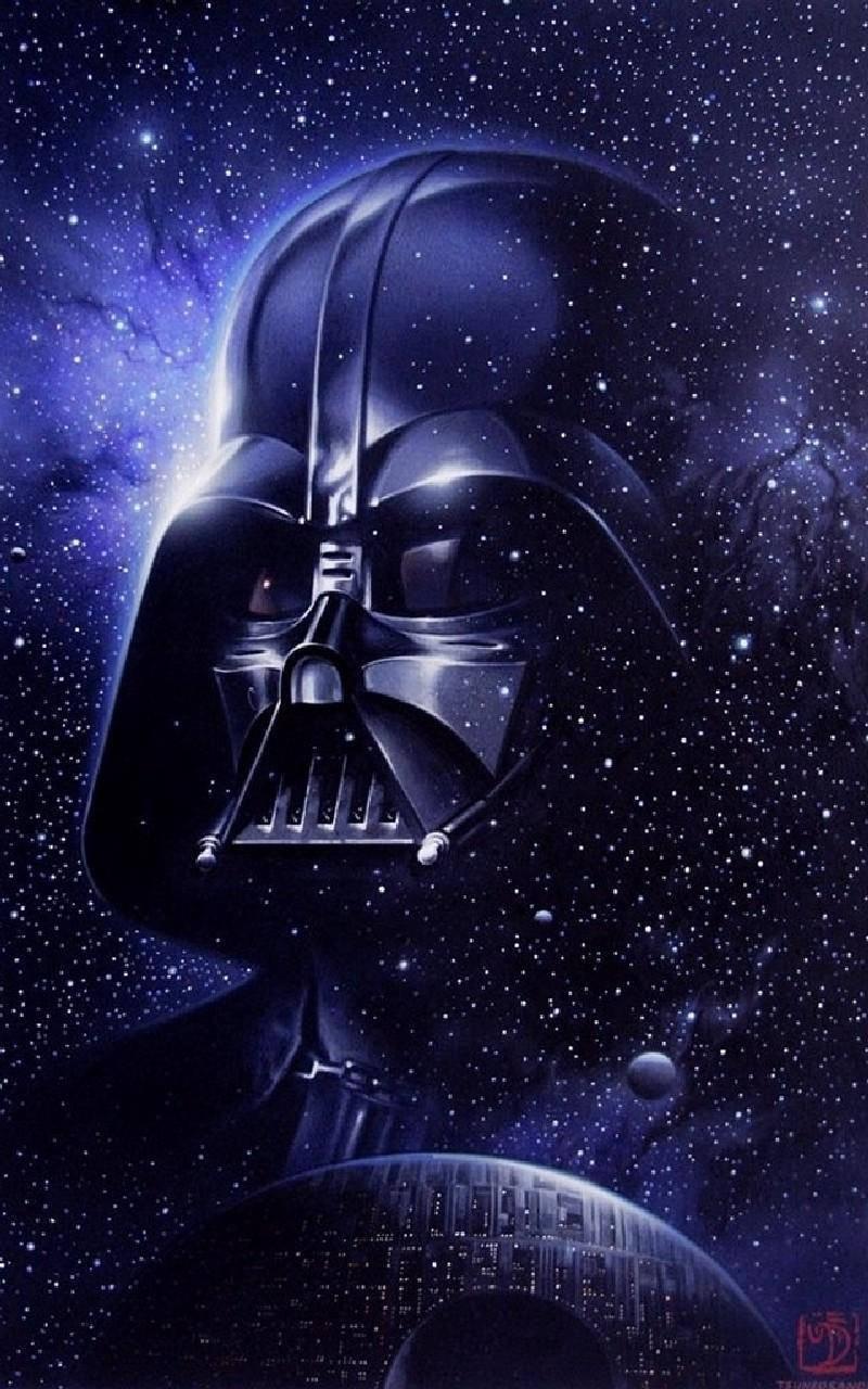 Darth Vader Looked Out Upon The Galaxy — 800x1280 wallpaper