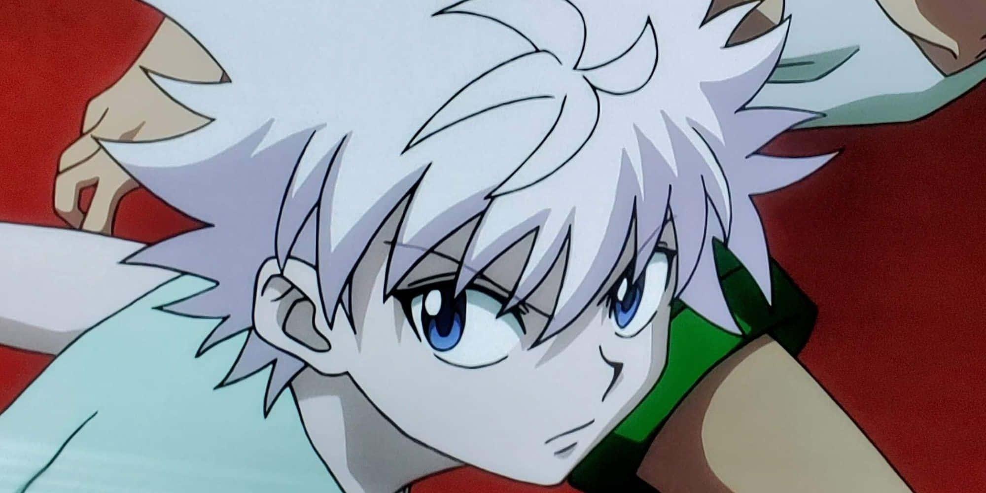 Darth Vader Meets Killua in Space — 2000x1000 wallpaper