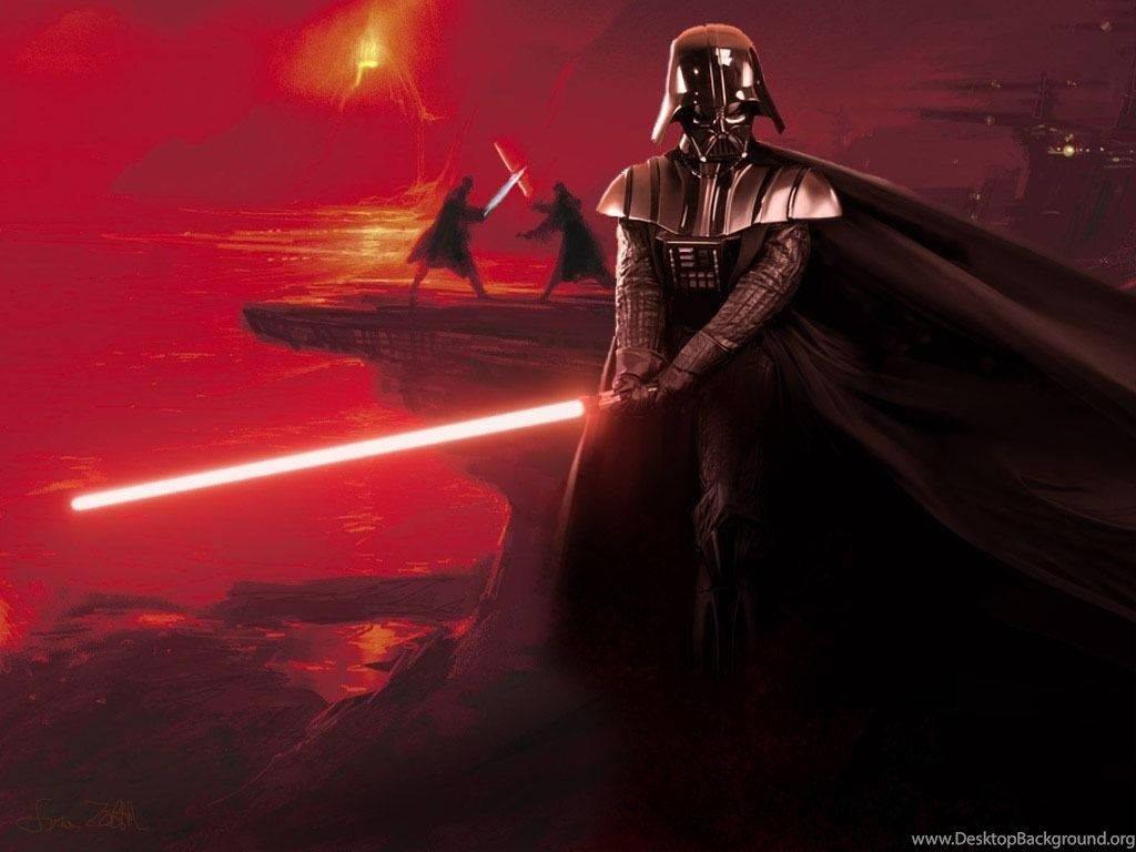 Darth Vader Prepare For Battle — 1024x768 wallpaper