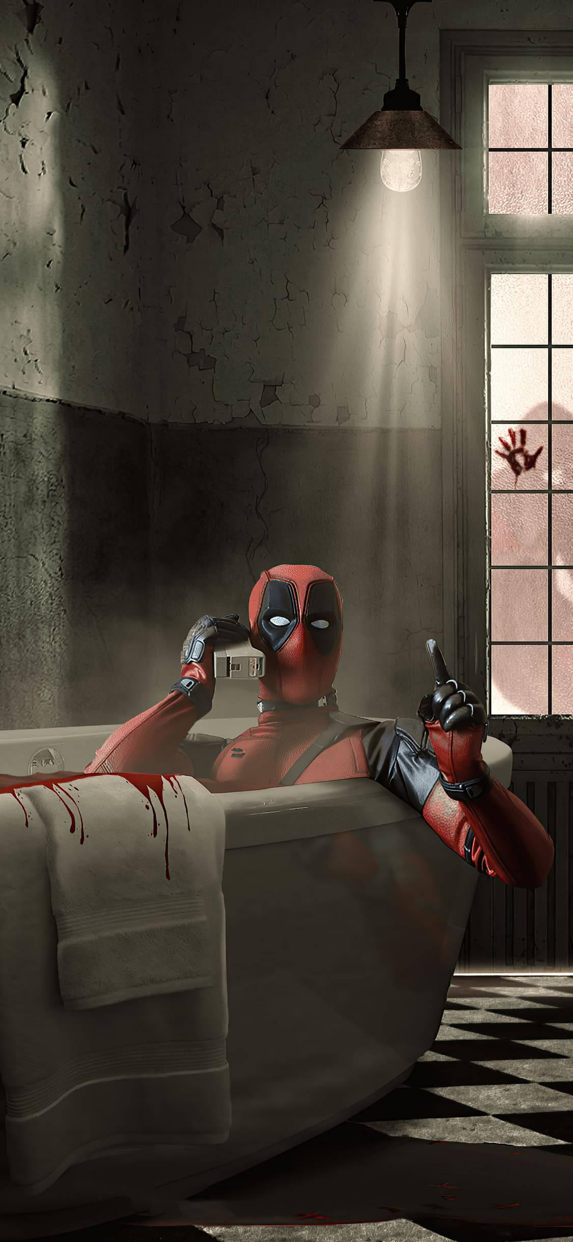 Dead Pool iPhone 11 — 1125x2436 wallpaper